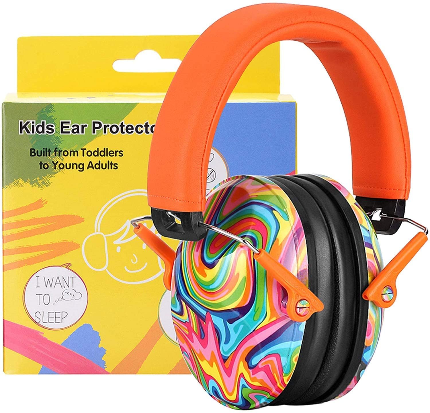 BraveKoi - Auriculares antiruido infantil (2 unidades, fáciles de  ajustable, plegables), protección auditiva cómoda, para el autismo, dormir