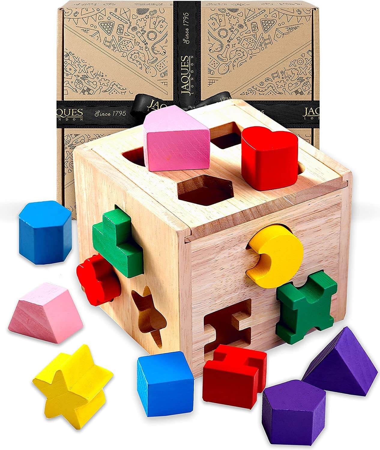 Caja de formas Montessori