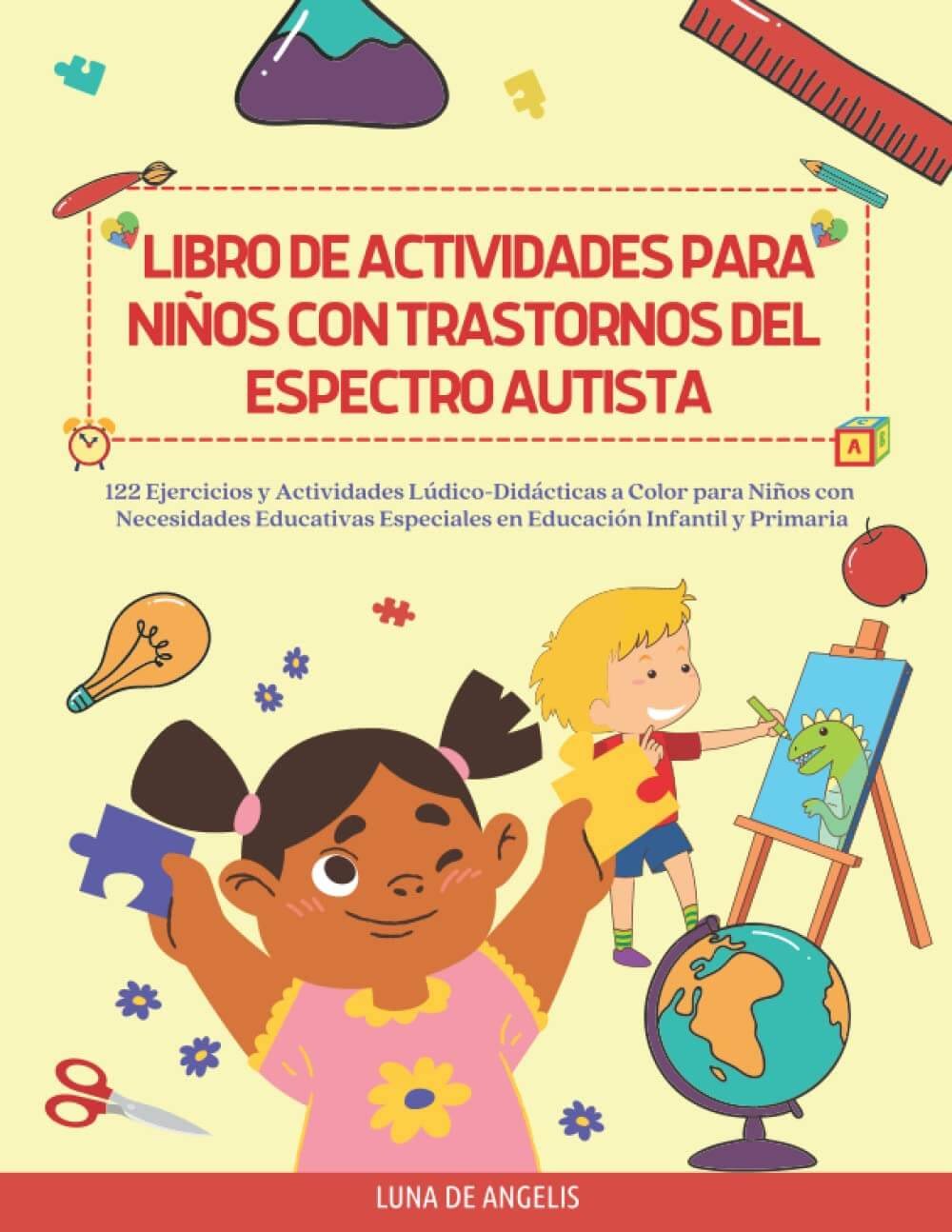 Libro de actividades para niños con autismo