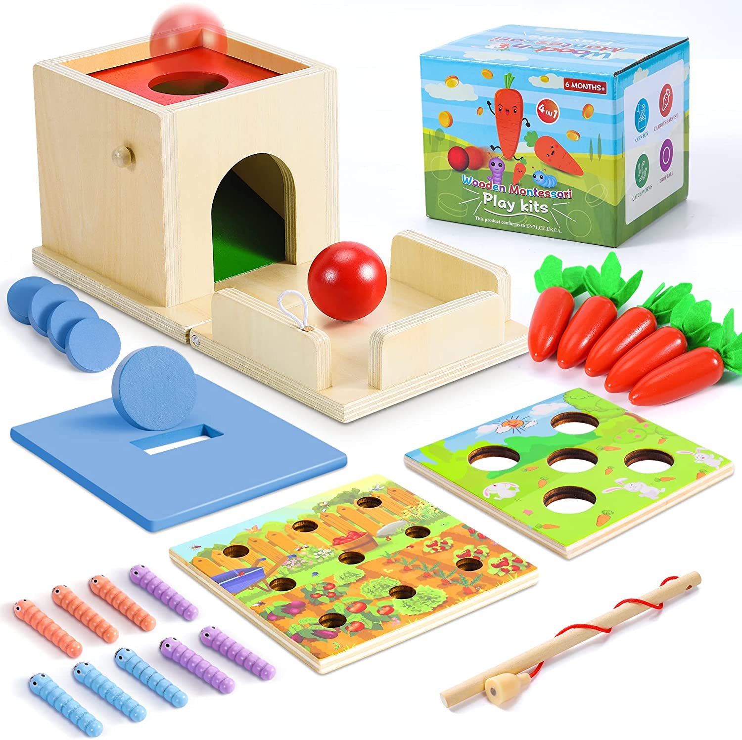 Juguetes educativos Montessori