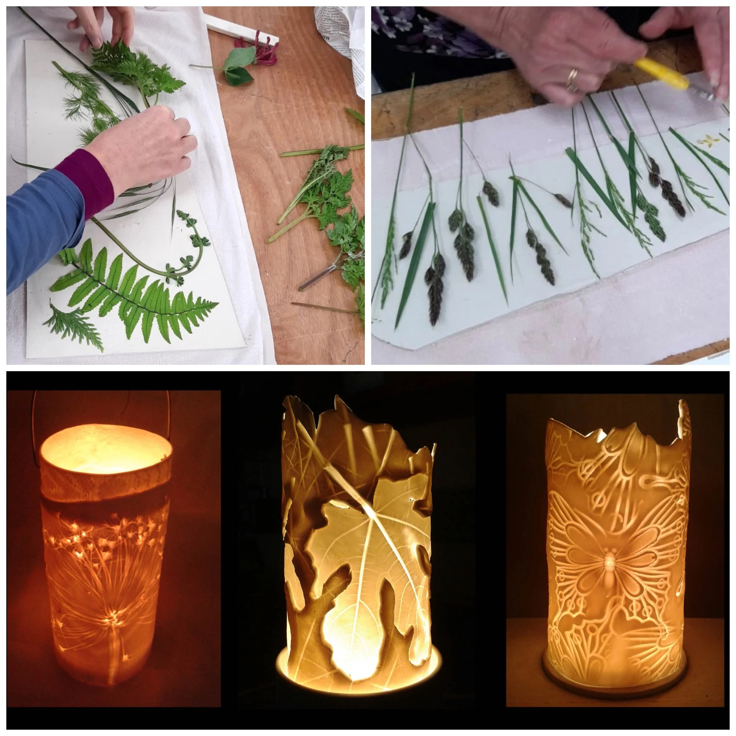 Paperclay Lanterns Workshop - Saturday 10th January, 10-4pm