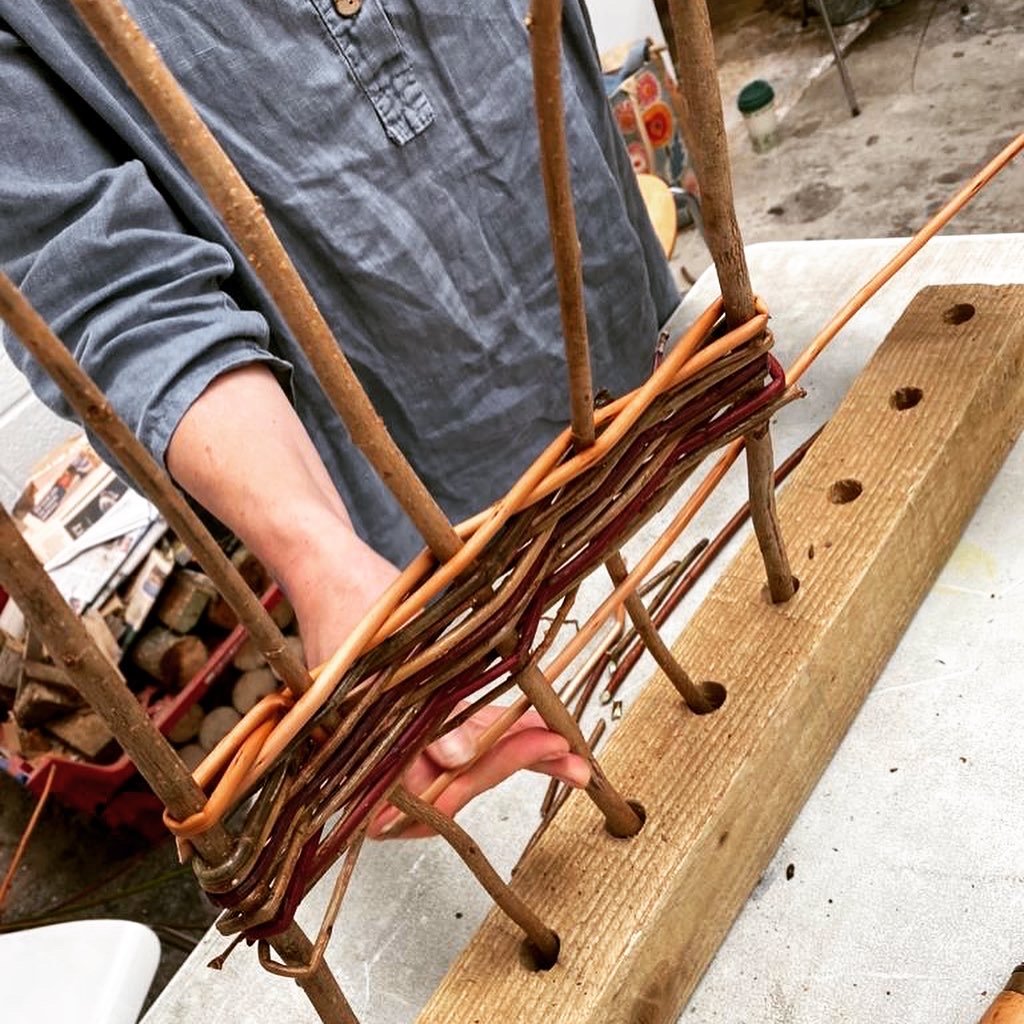 Still a few spaces left on this weekends fantastic garden structure workshop! It's the perfect time of year to start planning in the garden, and in this class you will use natural willow and hazel stems to make plant climbers, supports, trellises and