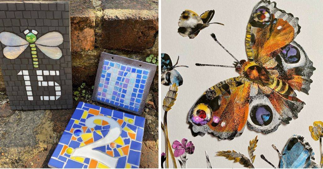 We have two wonderful workshops coming up this weekend, both still have a few spaces left if you're looking for a fun and creative activity this weekend: 

Saturday 11th May, Mosaic Workshop, 10am -4pm - This is an enjoyable and relaxing day, learnin