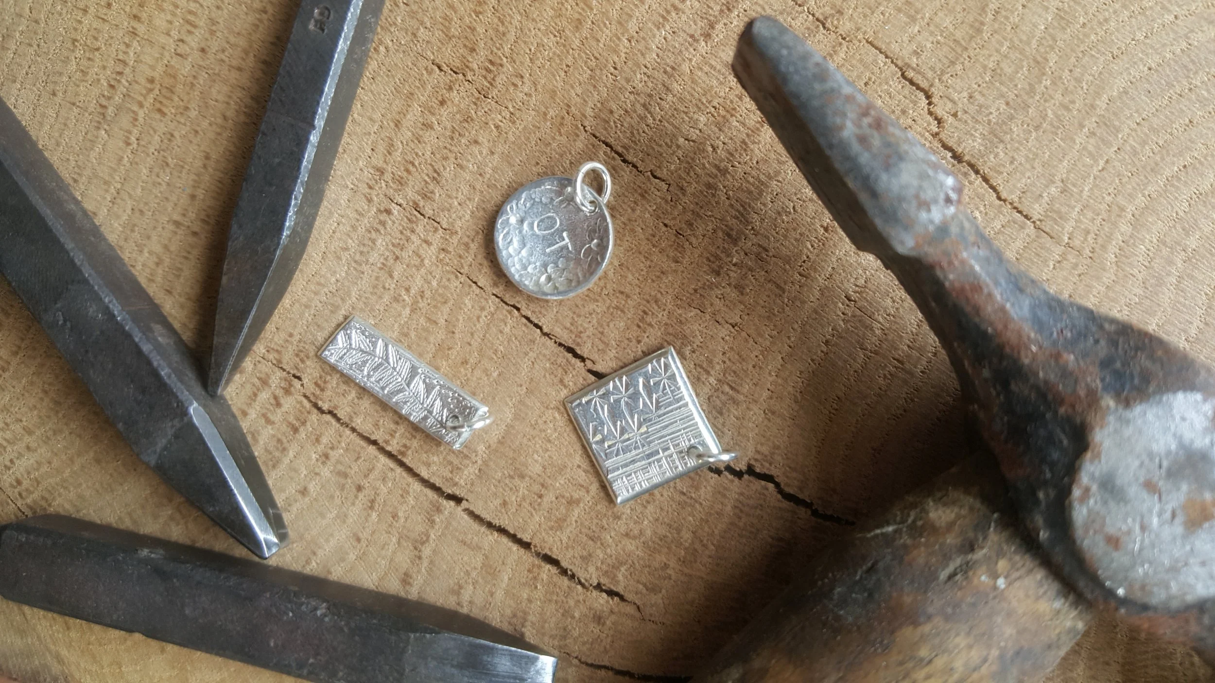 CHALFEST WORKSHOP - Handcraft a silver charm, 18th July, times vary