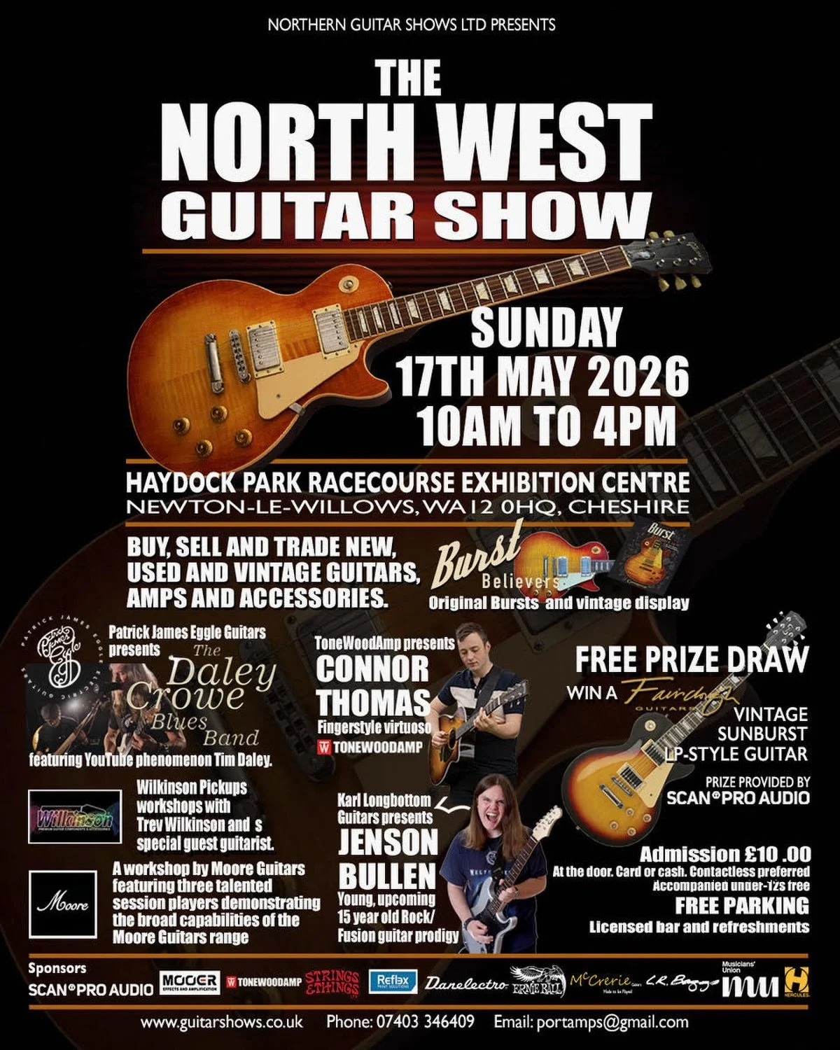 This Sunday we will be down @guitarshowsnorthern at Haydock Park Racecourse. We will keeping all you low enders happy with some stellar vintage basses on the stand. Pop by, have a chat and try a few out. See you all on Sunday

#guitarshow #haydockpar