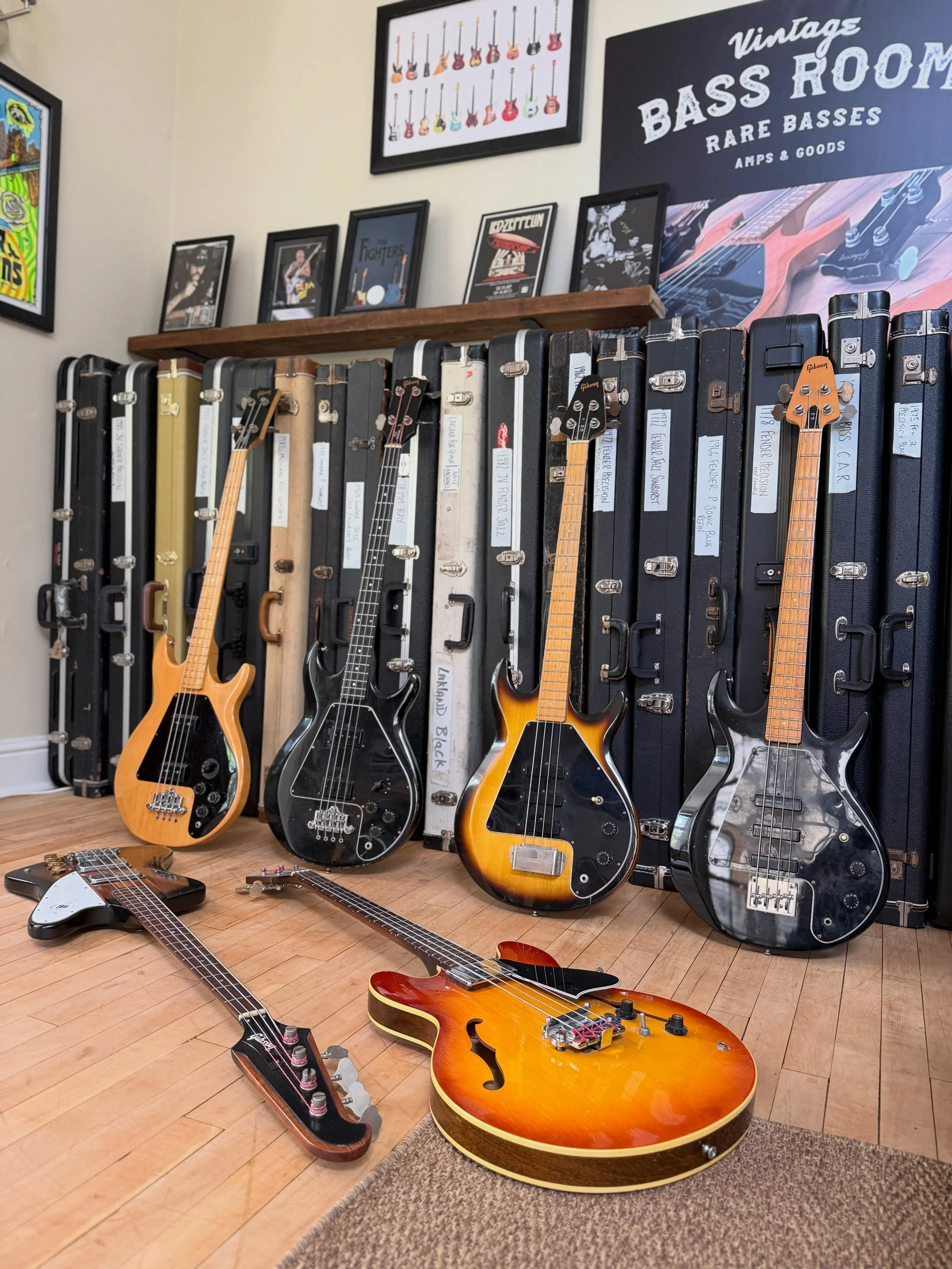 Probably my favourite day of the week in the studio #gibsonday Gibson Basses are possibly my absolute favourites and a sleeper in the bass community on the whole where FSO take the main stage. We always have a great collection of Gibson in stock and 