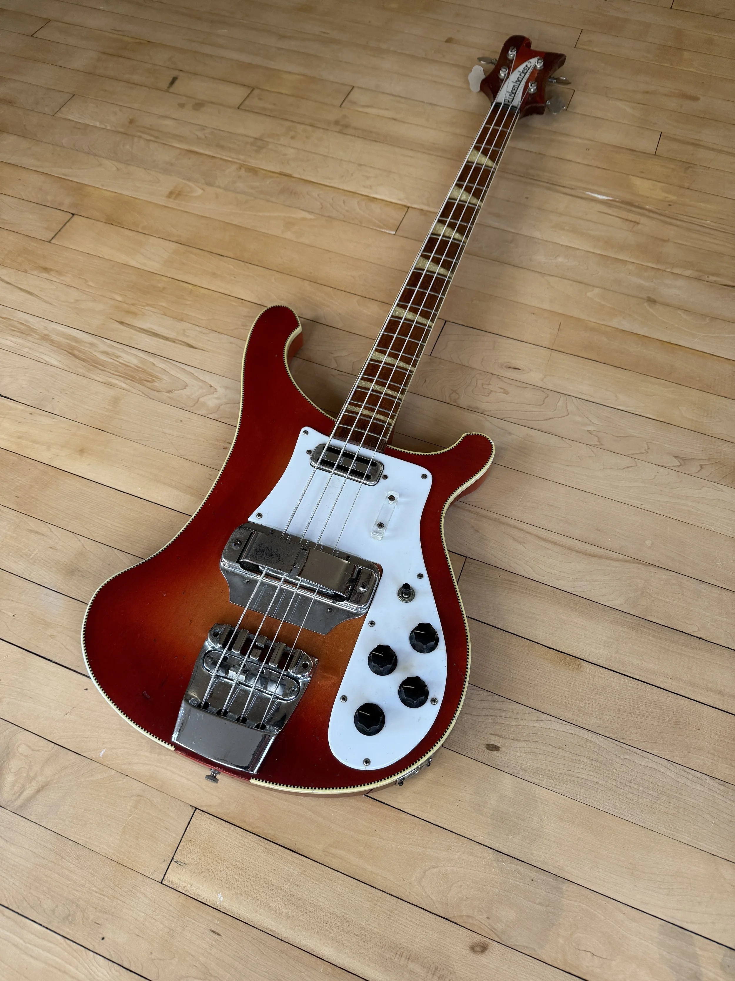 1968 Rickenbacker 4001 Bass Fireglo