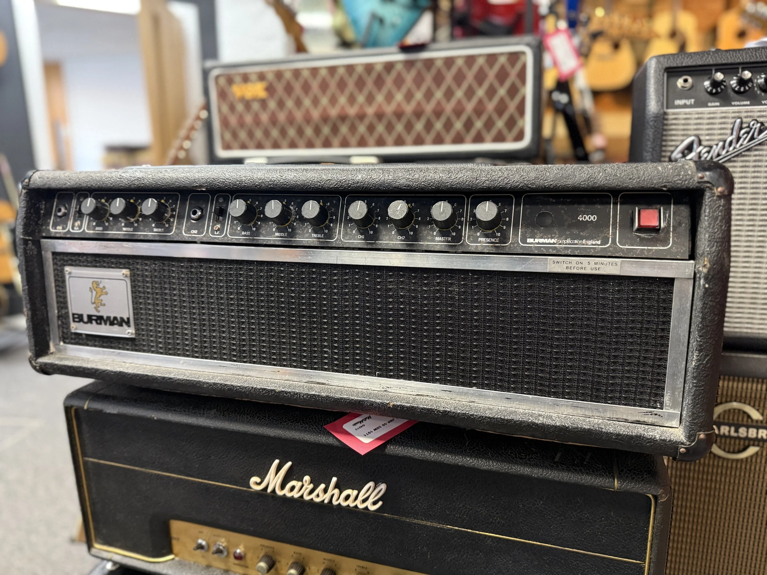 Burman Pro 4000 Bass Valve Head