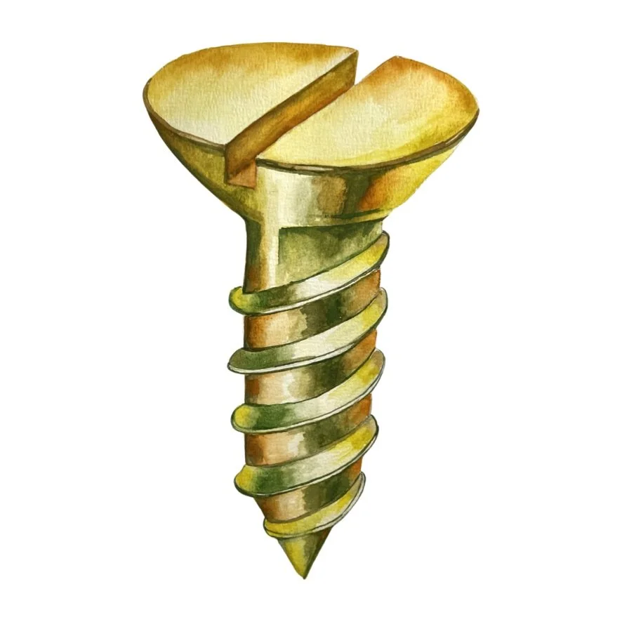 BRASS SCREW Watercolour Prerecorded Class (teens/adults) 95mins £8.00