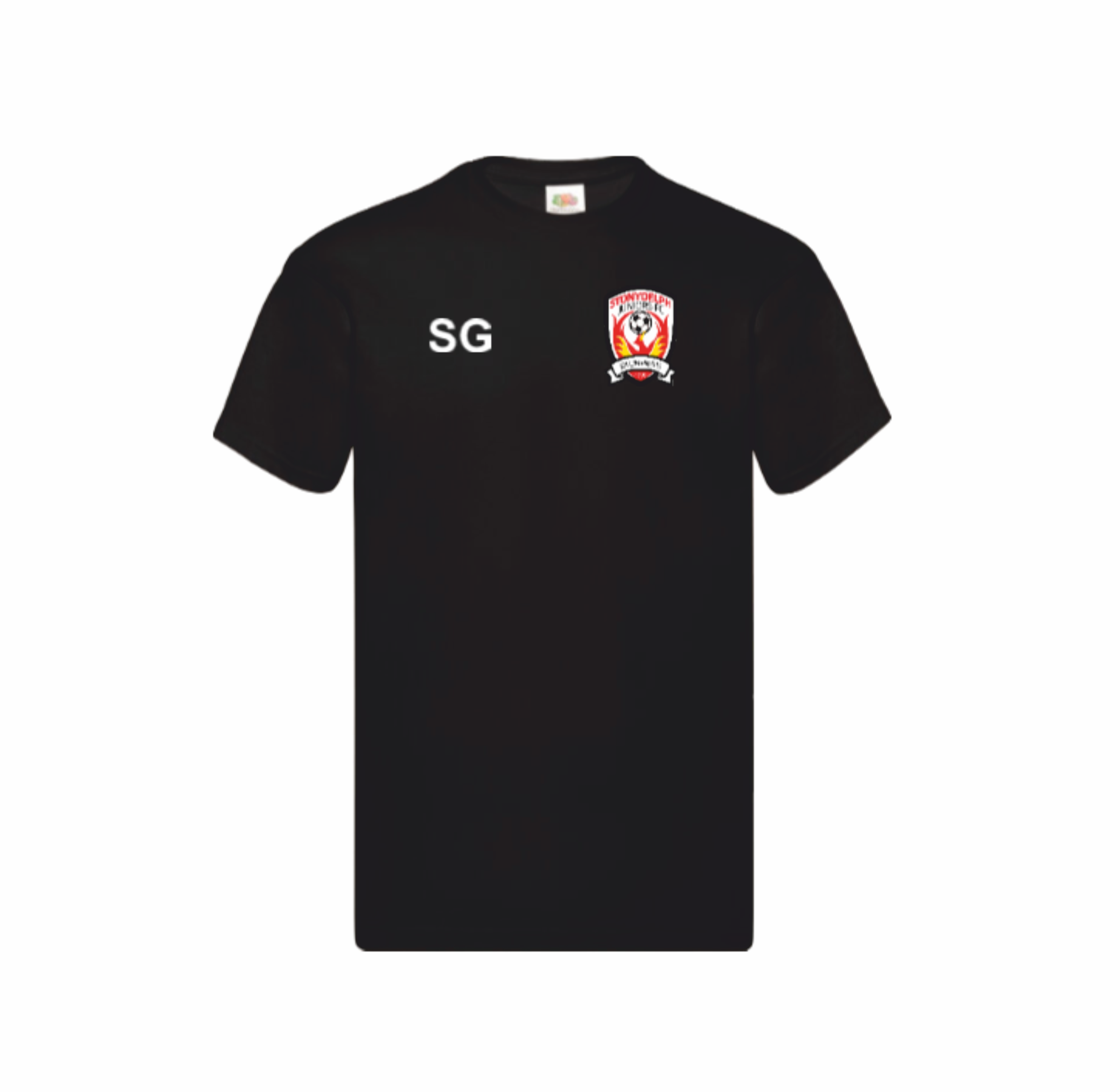 Stonydelph FC T-Shirt Black.png