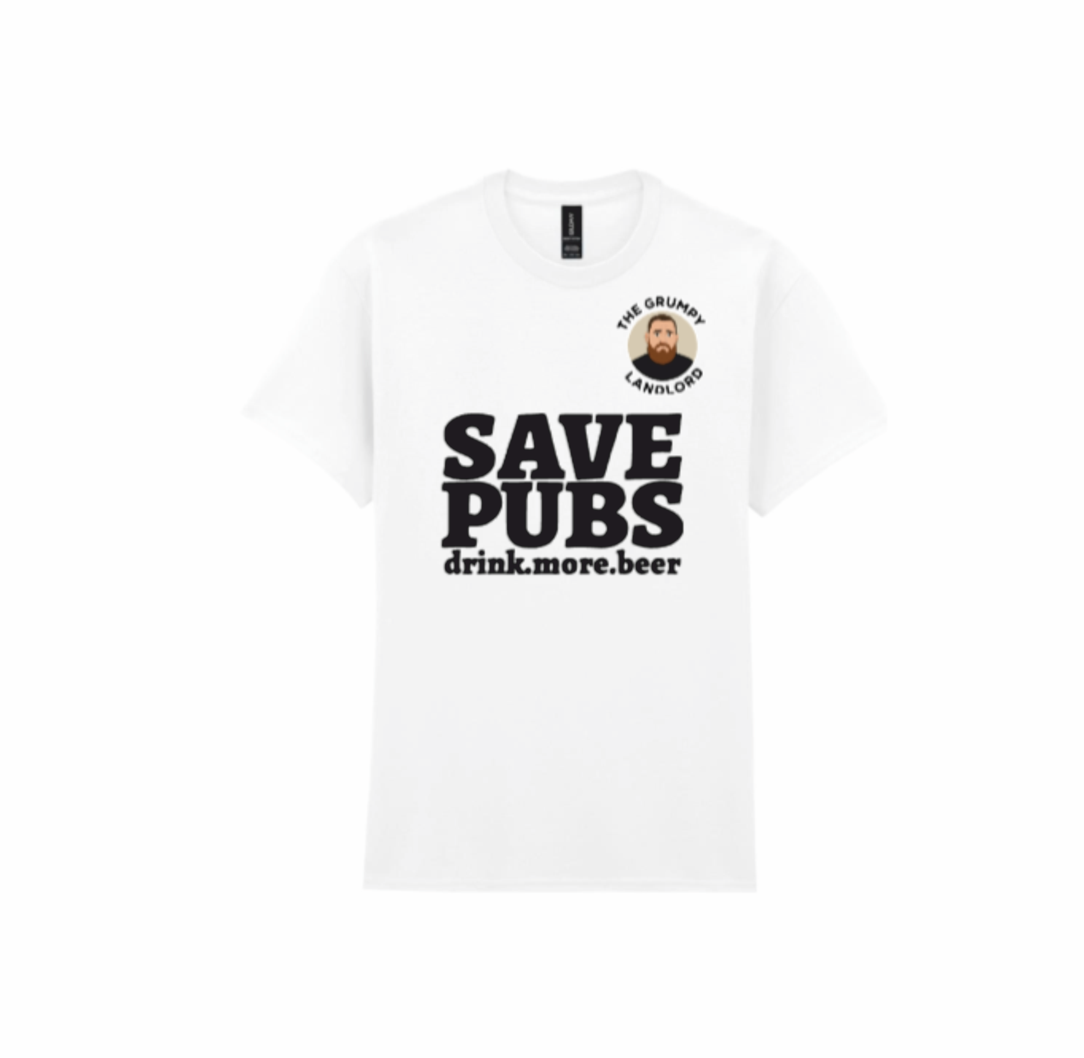 Save Pubs T-Shirt White.png