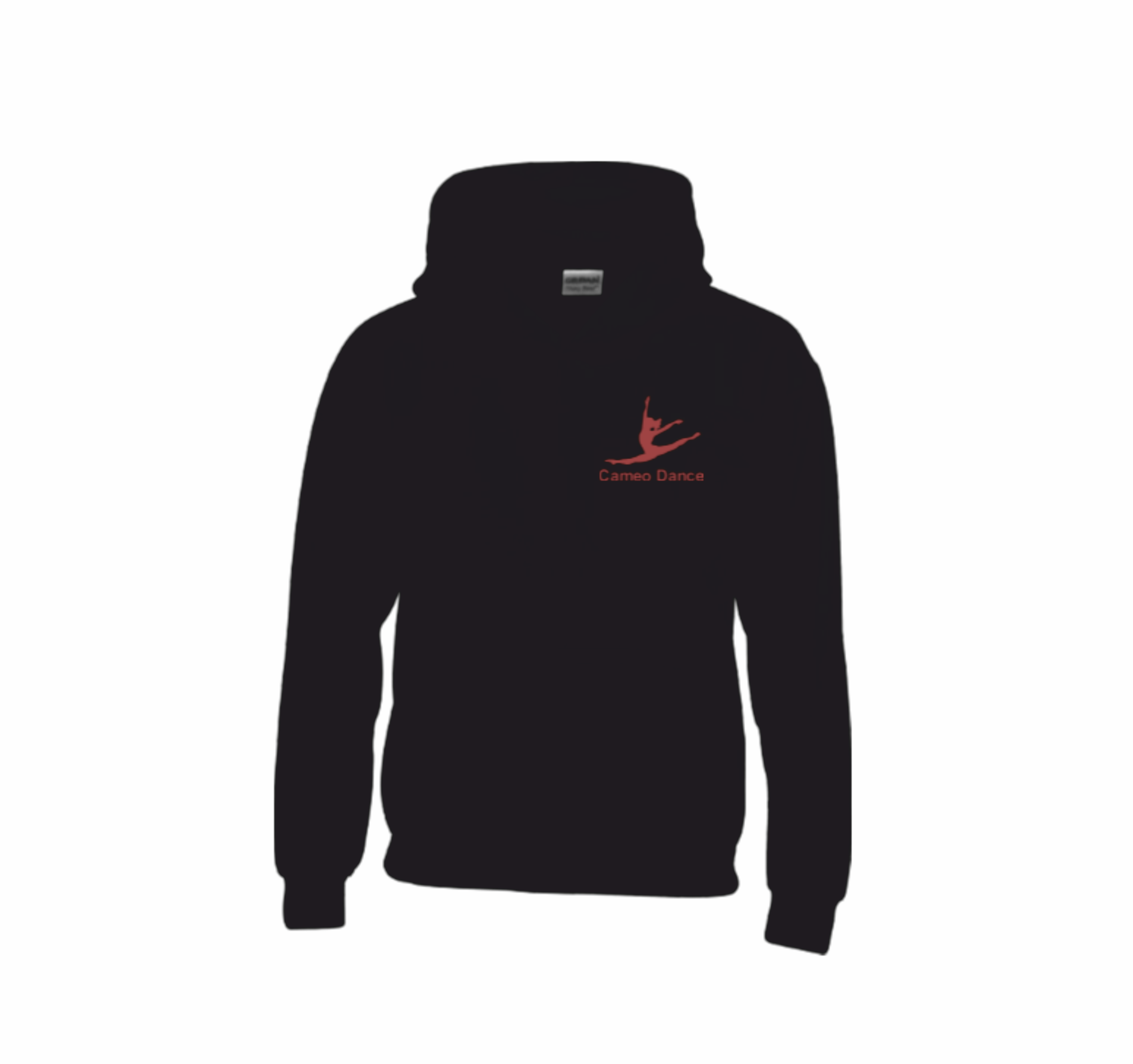 Cameo Hoodie Front Black.png