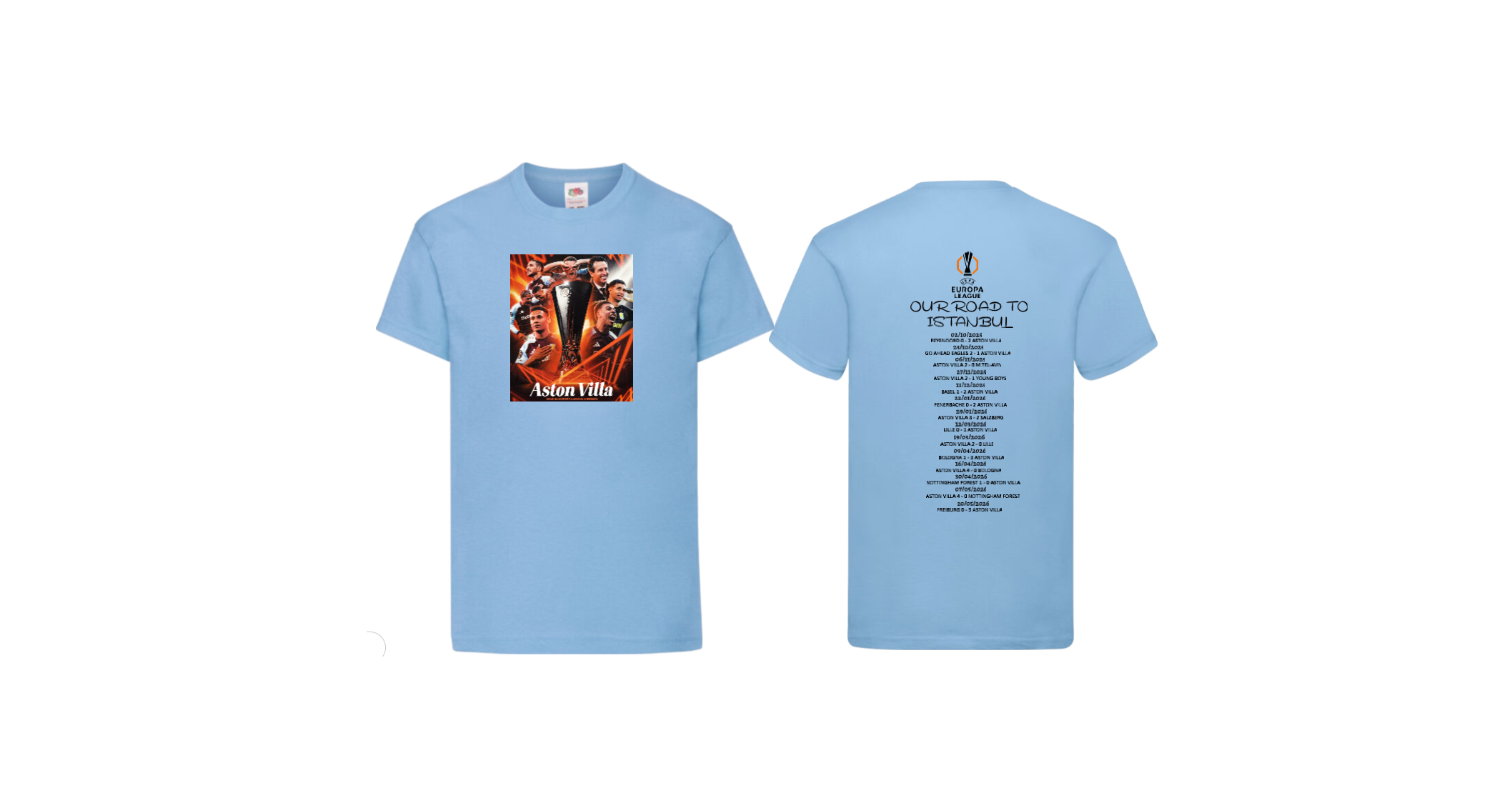 Winners Our Road to Istanbul Tshirt