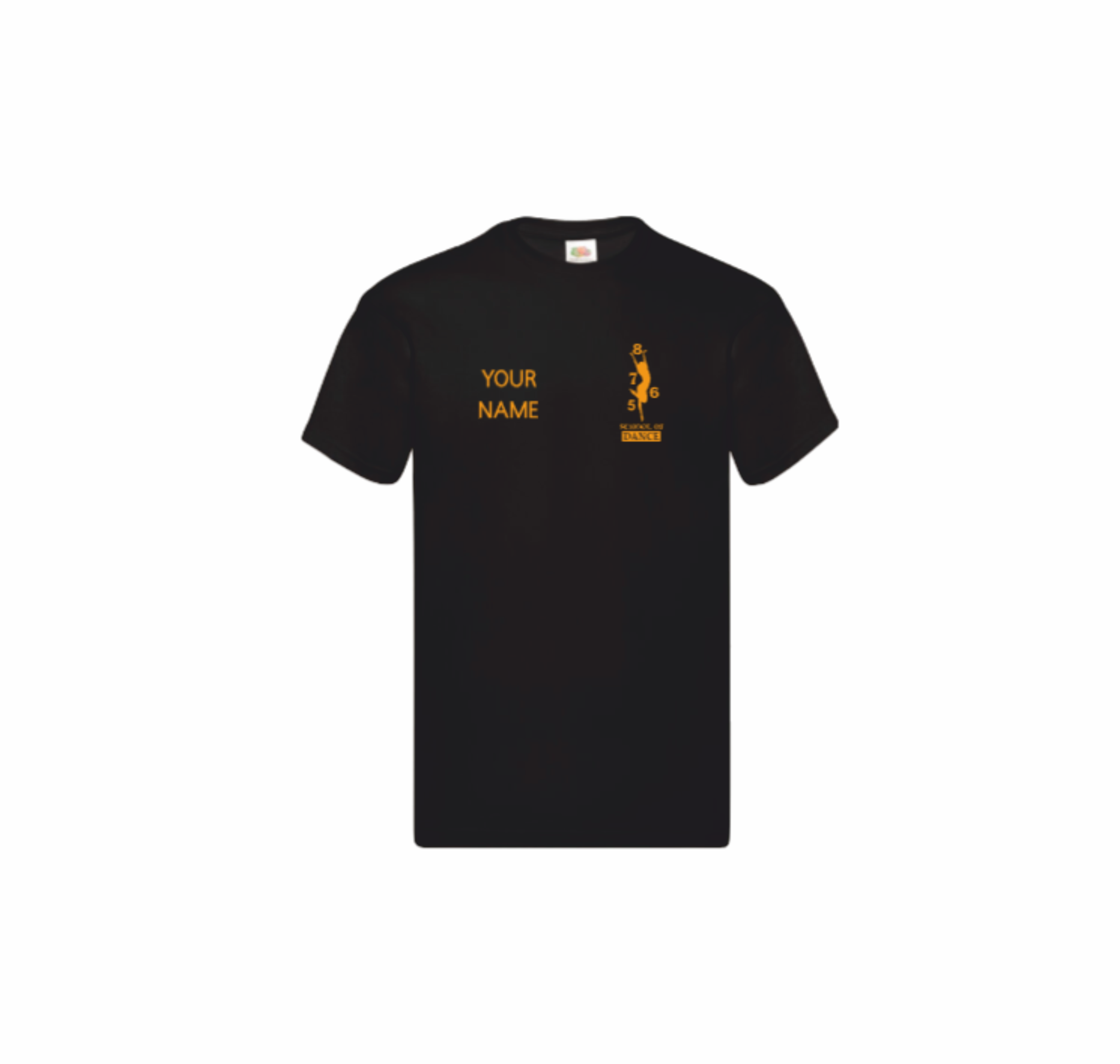 5678 T-Shirt Front Gold.png