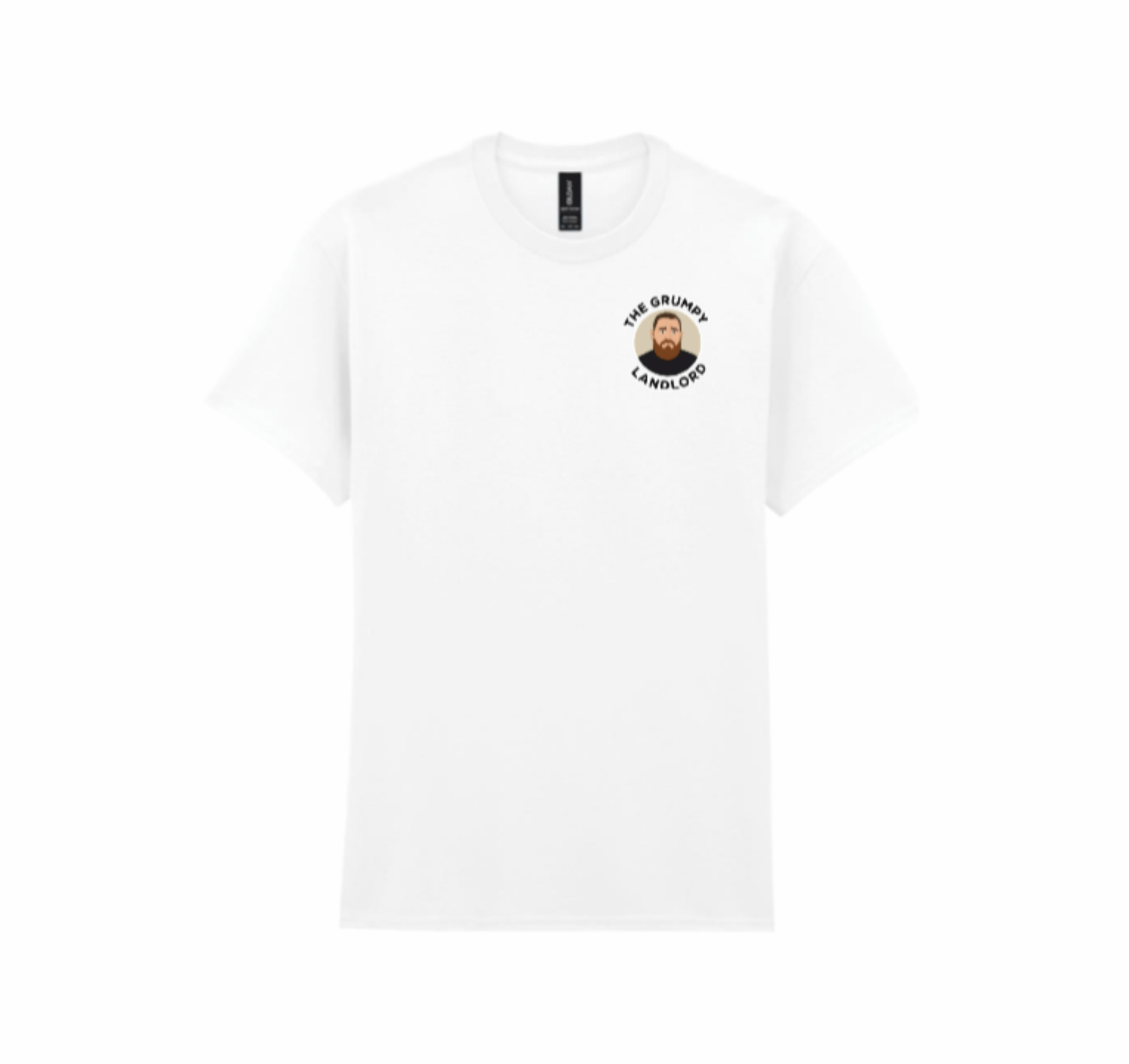 Grumpy T-Shirt White Front.png