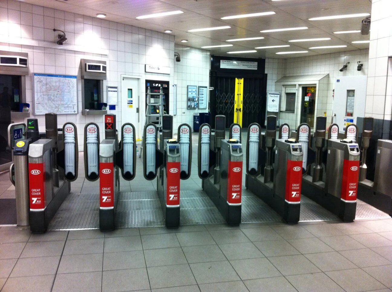 Oval Tube Station Take Over - Sponsorship