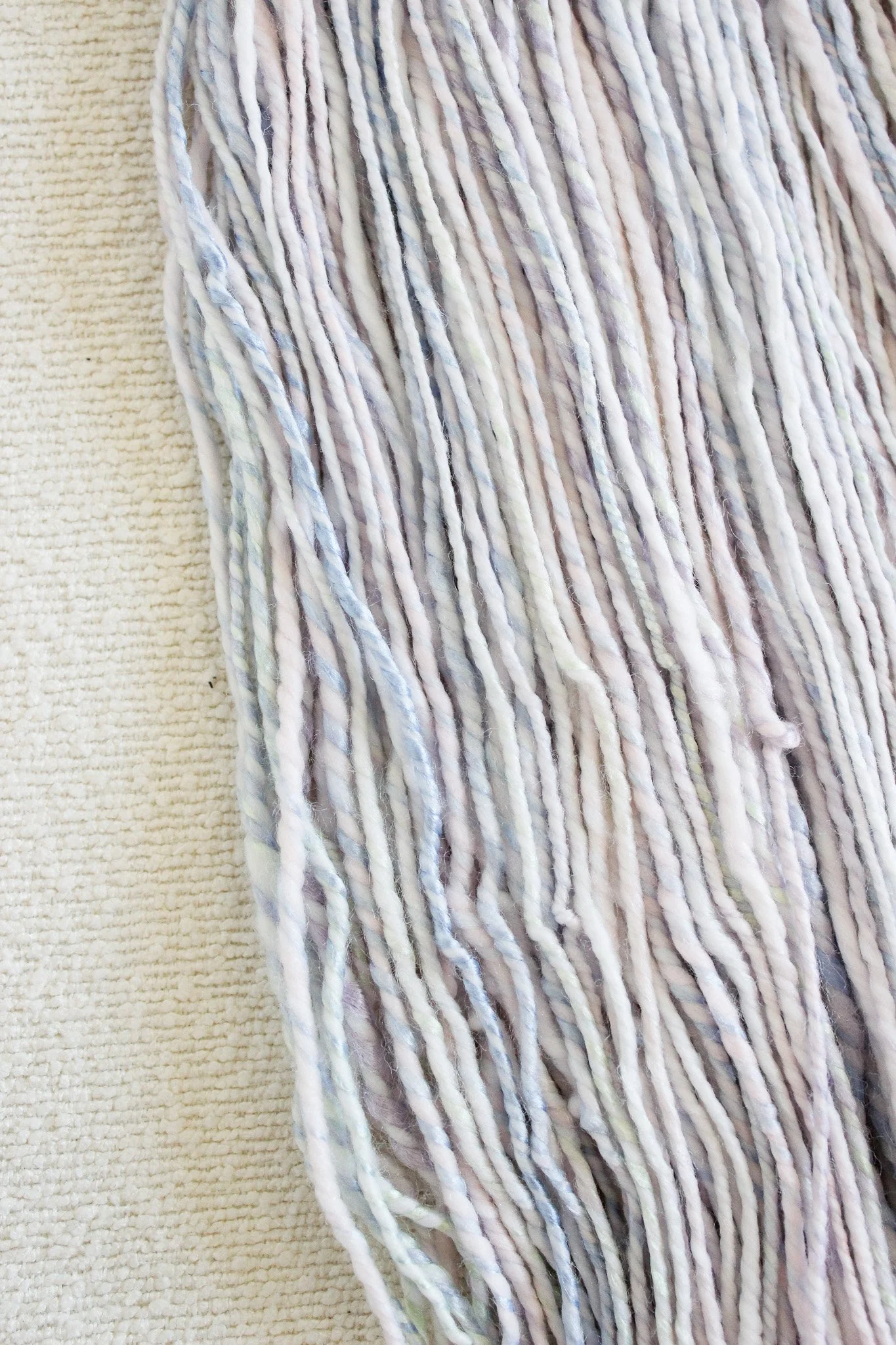 Handspun Art Yarn - Sunrise - Vegan & Cruelty Free Yarn