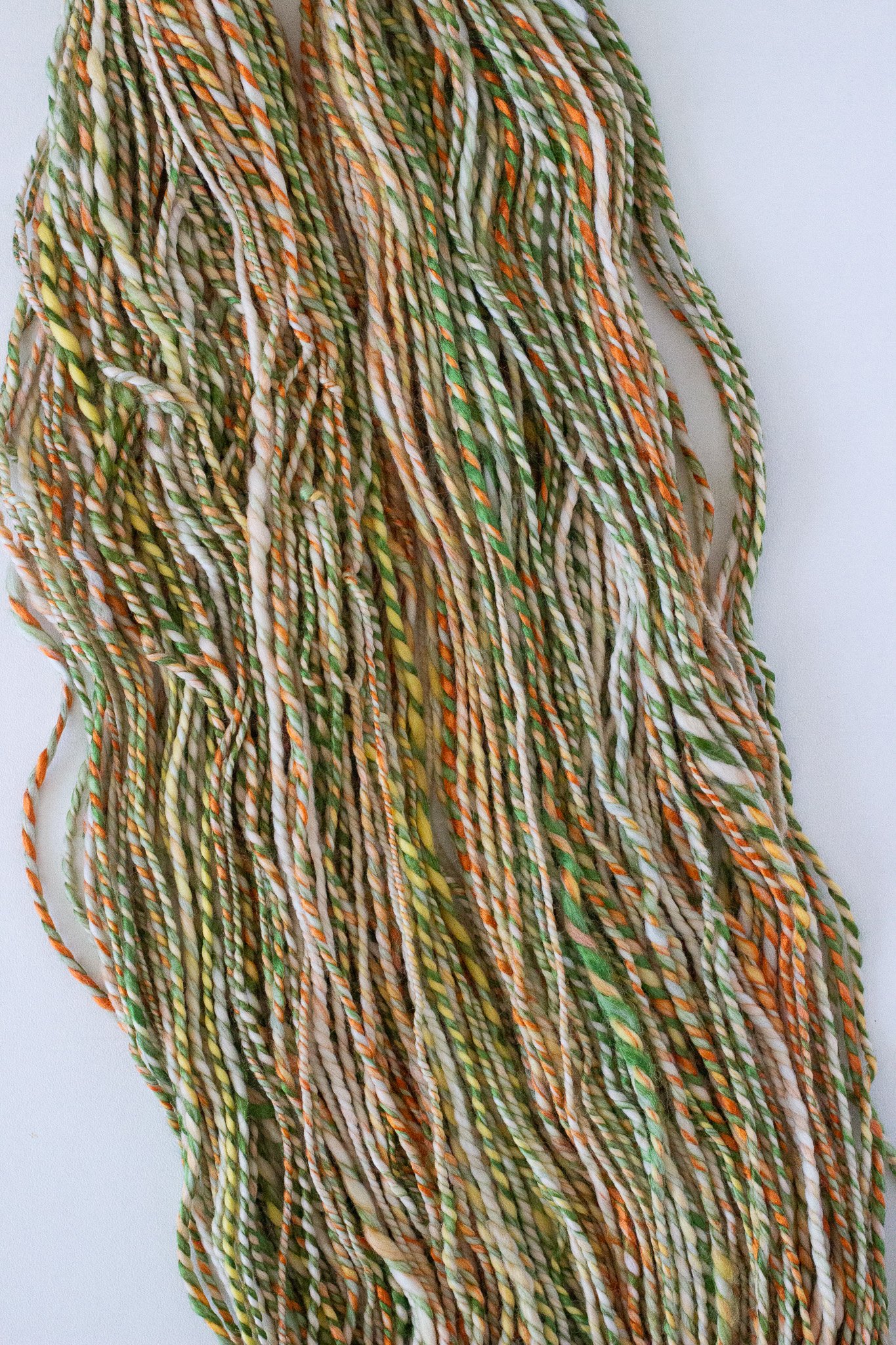 Handspun Art Yarn - Flower Bouquet - Vegan & Cruelty Free Yarn