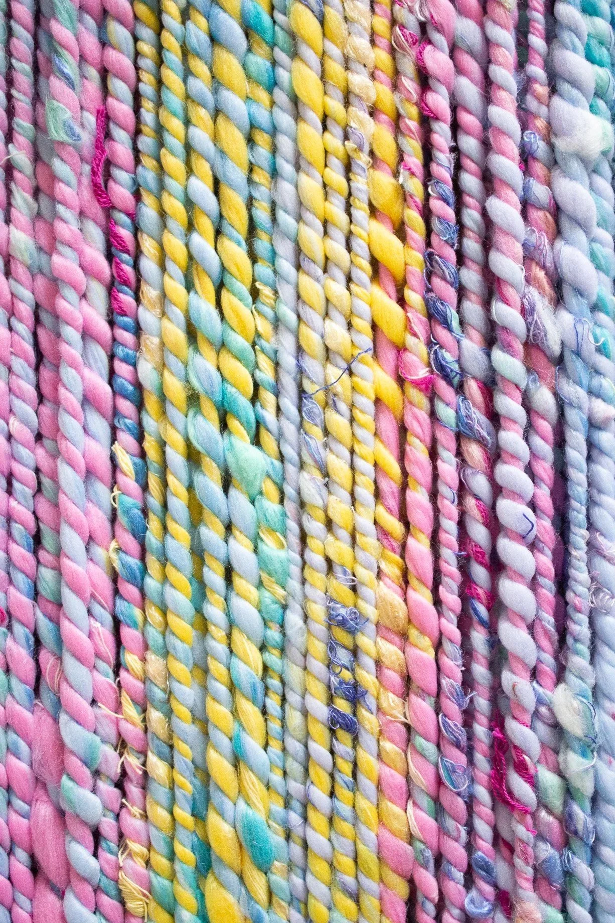 SPRING CLEANING | Two Ply Jumbo Handspun Art Yarn