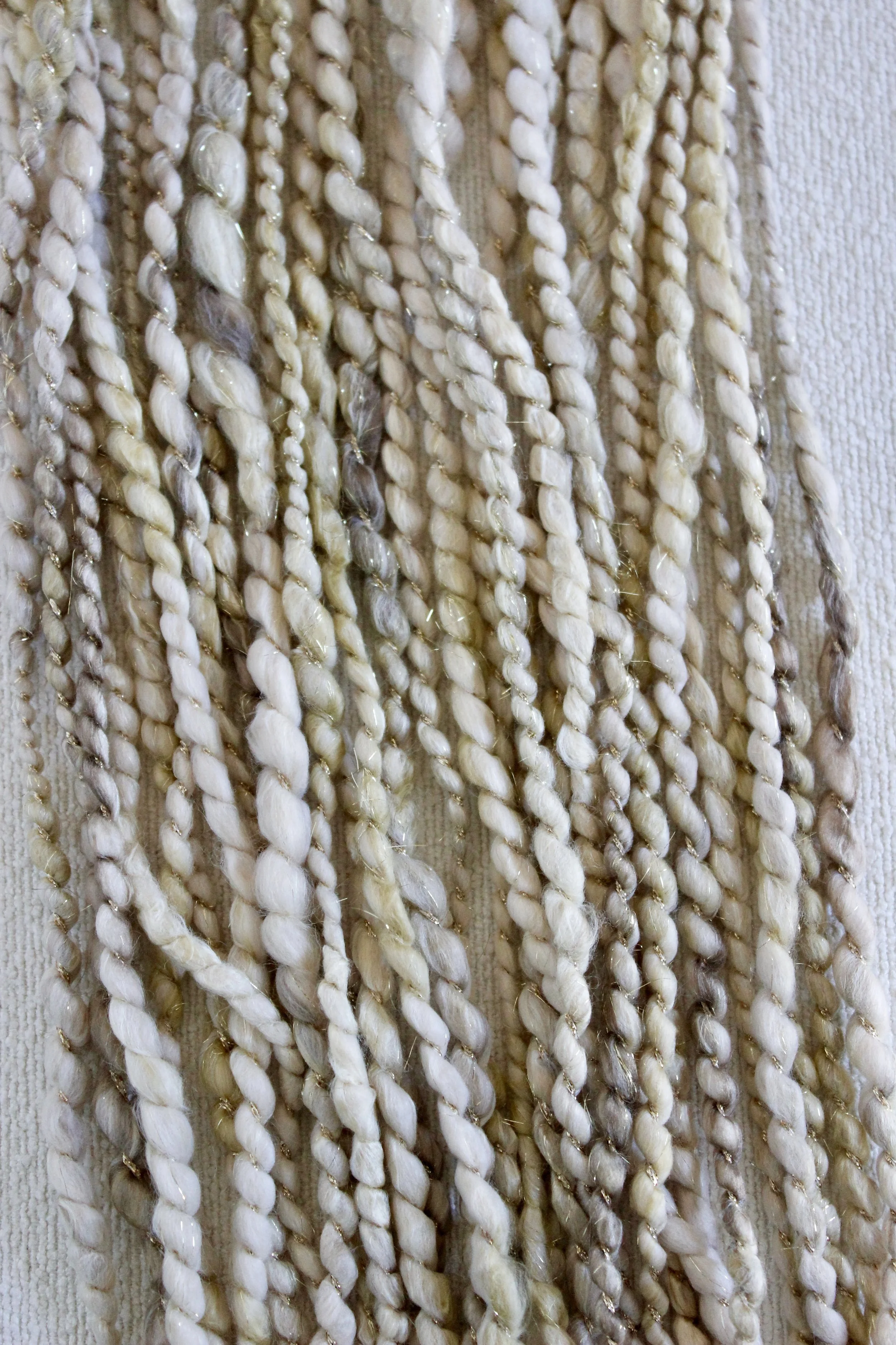 Handspun Art Yarn - Garden Awakening - Vegan & Cruelty Free Yarn