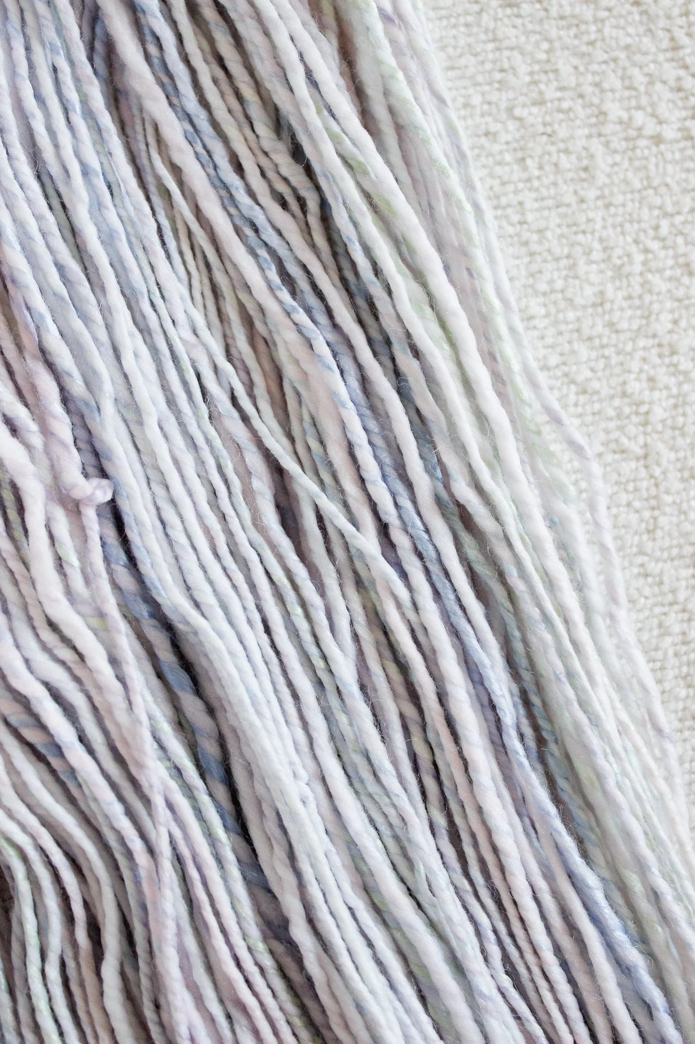 Handspun Art Yarn - Sunrise - Vegan & Cruelty Free Yarn