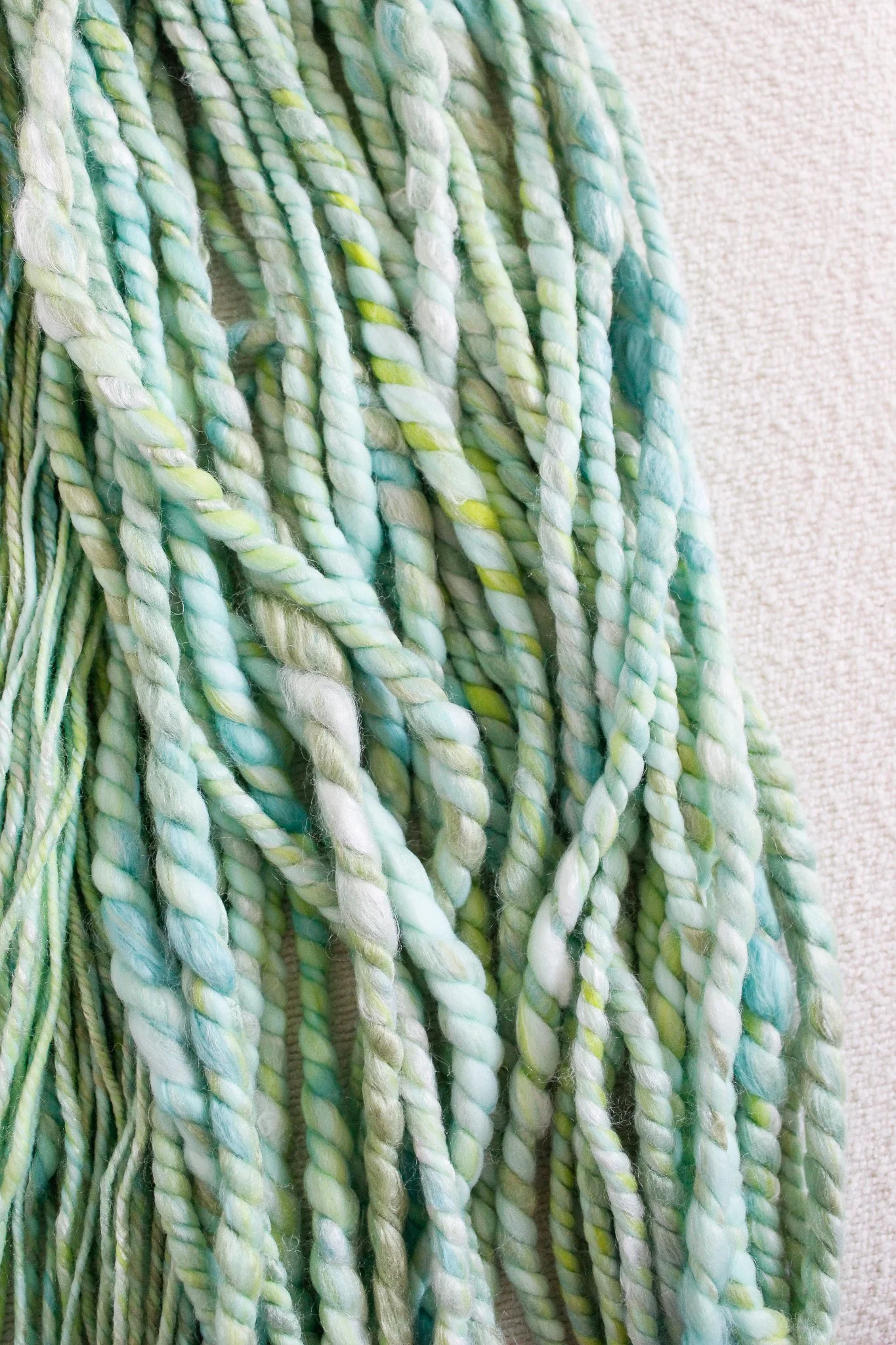 Handspun Art Yarn - Paradise - Vegan & Cruelty Free Yarn