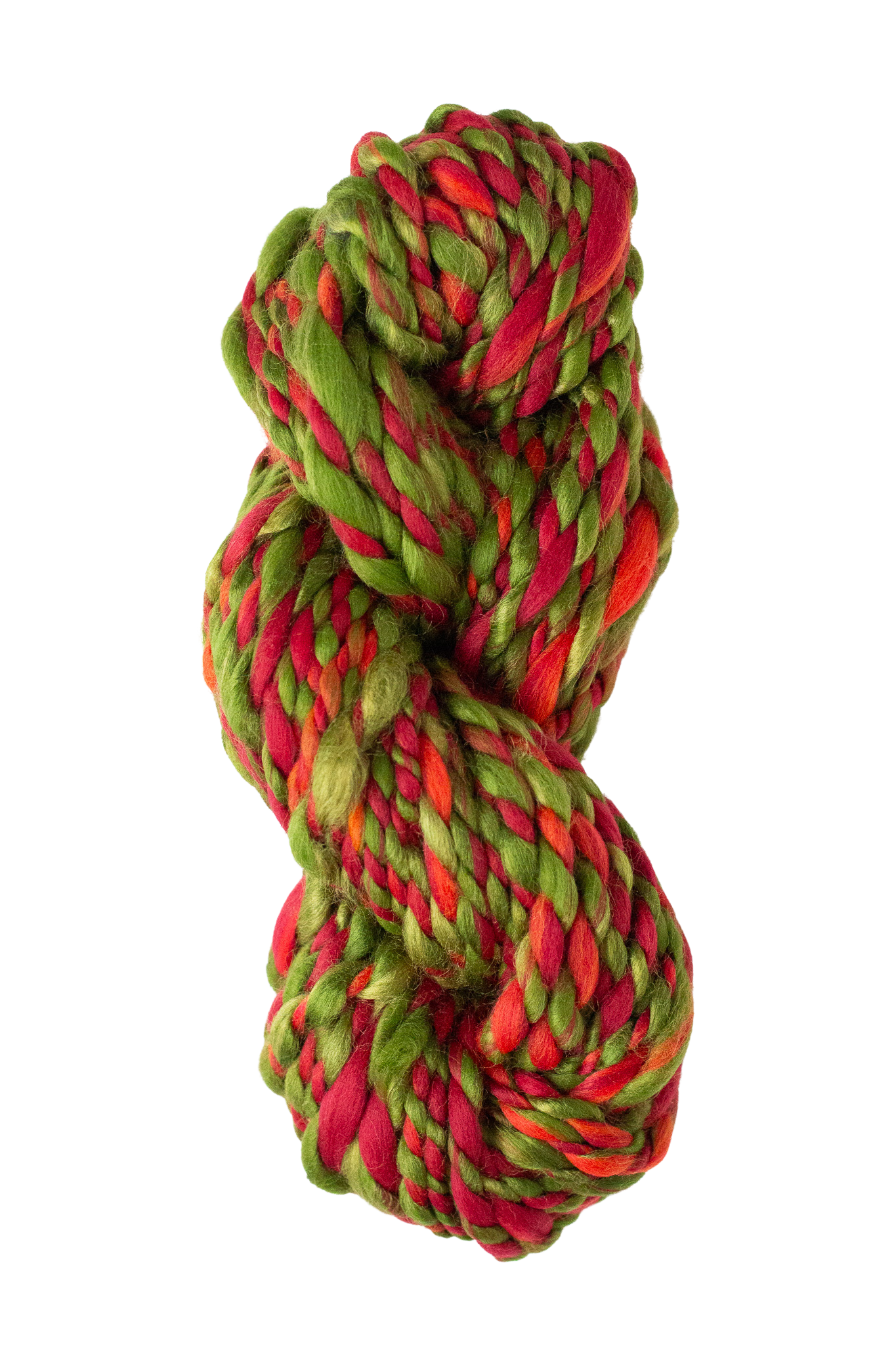 Handspun Art Yarn - Smell the Roses - Vegan & Cruelty Free Yarn