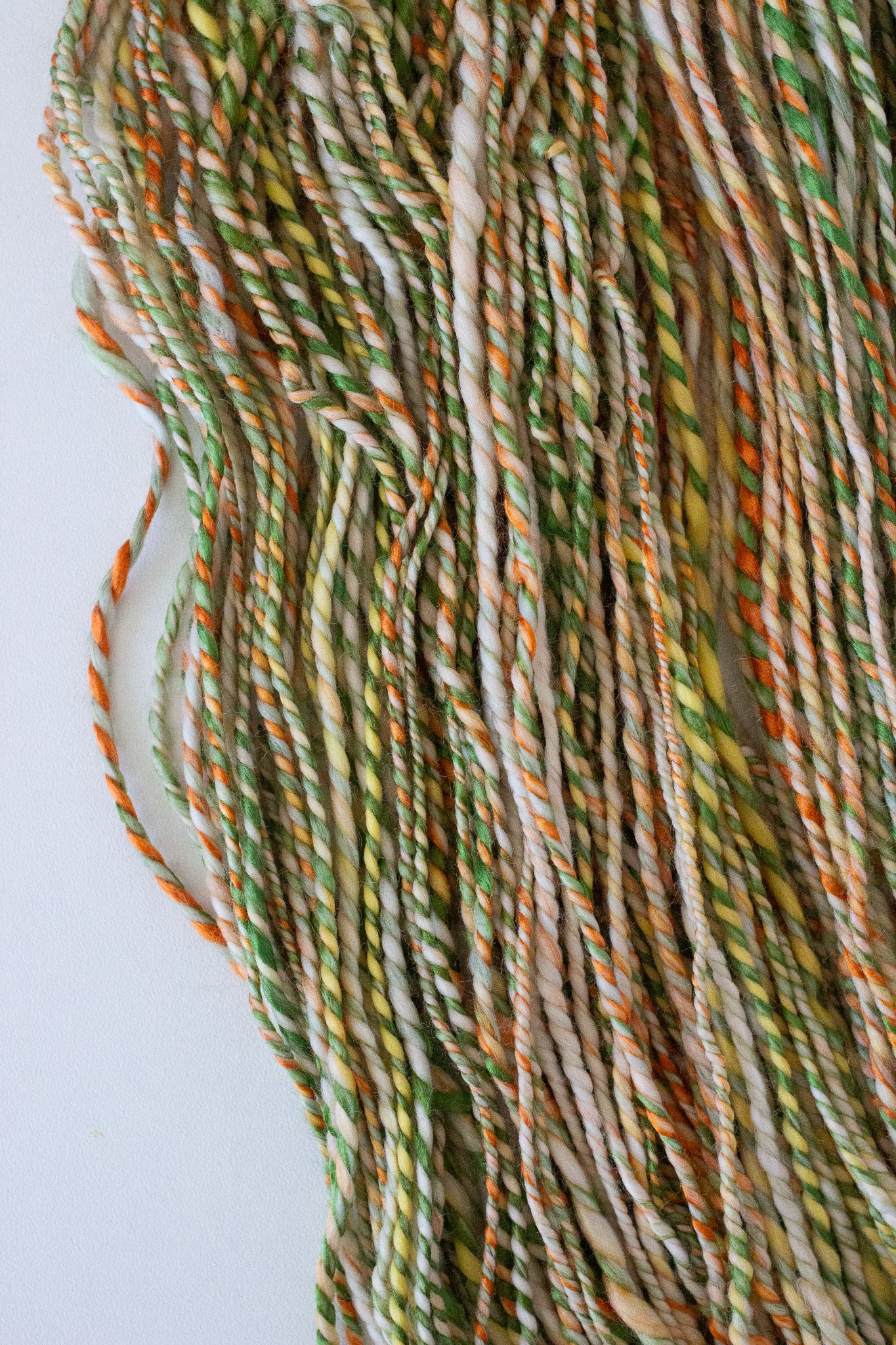 Handspun Art Yarn - Flower Bouquet - Vegan & Cruelty Free Yarn