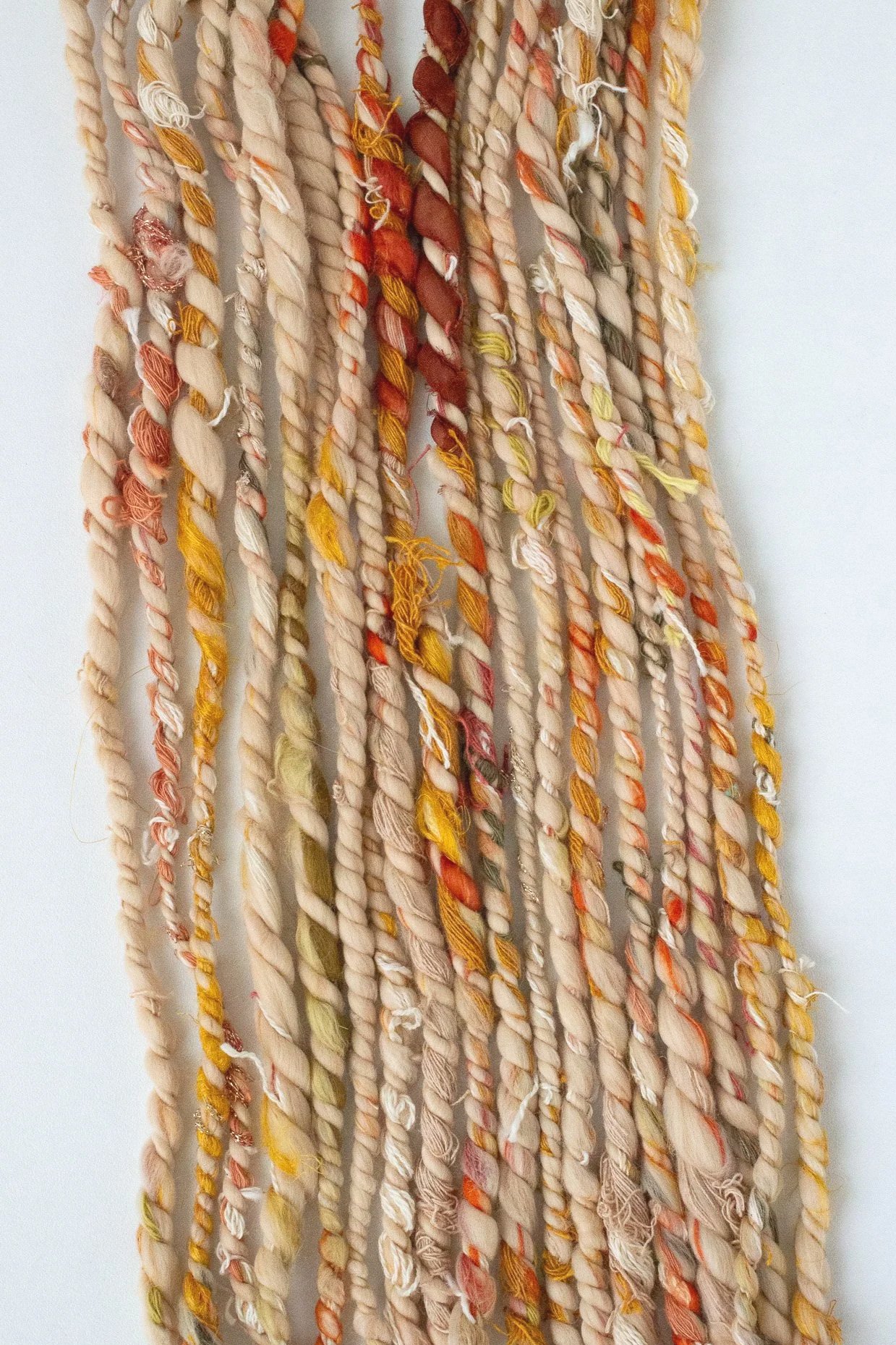 SCRAPPY MULTICOLOR | Two Ply Jumbo Handspun Art Yarn