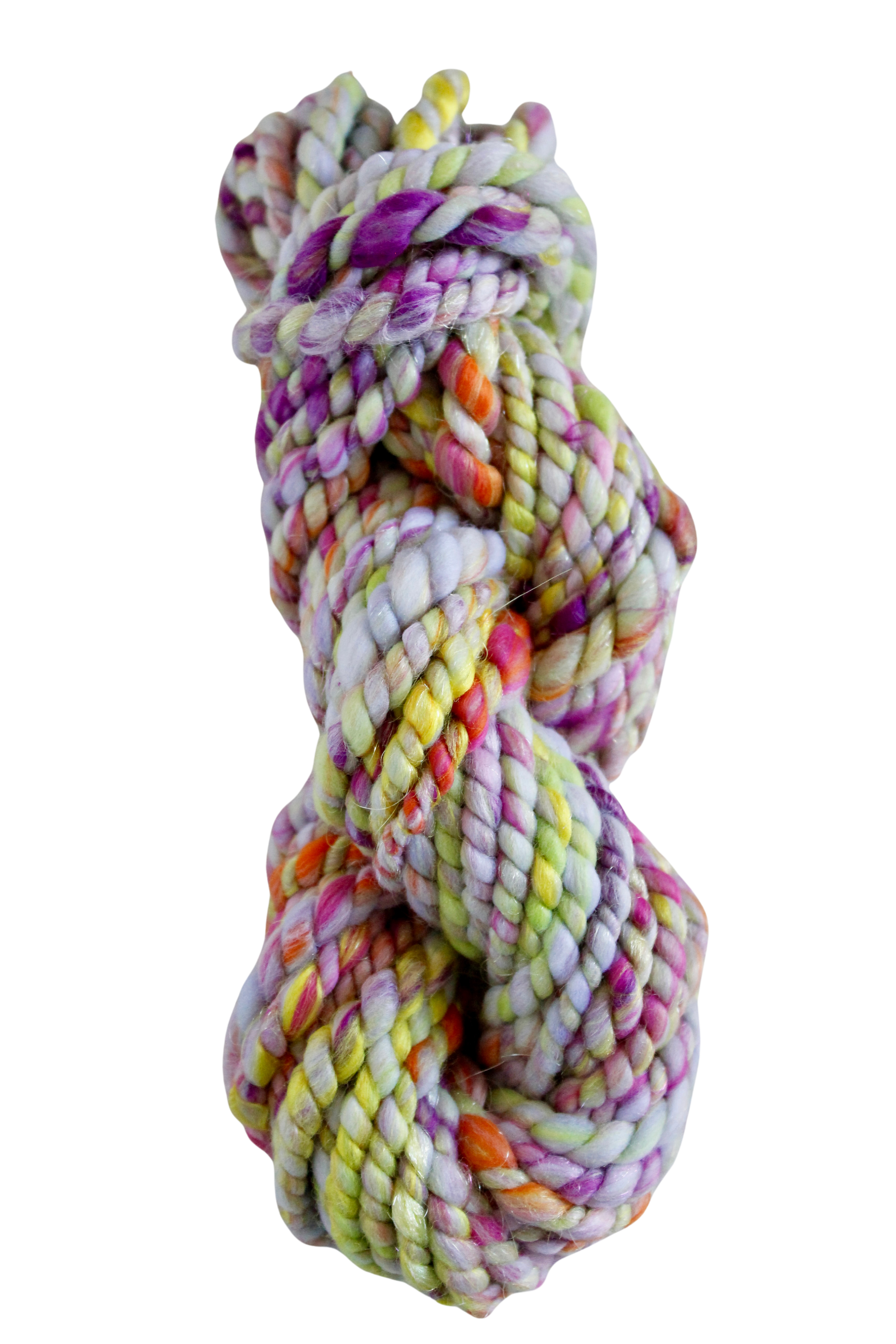 Handspun Art Yarn - Spring Weekend - Vegan & Cruelty Free Yarn