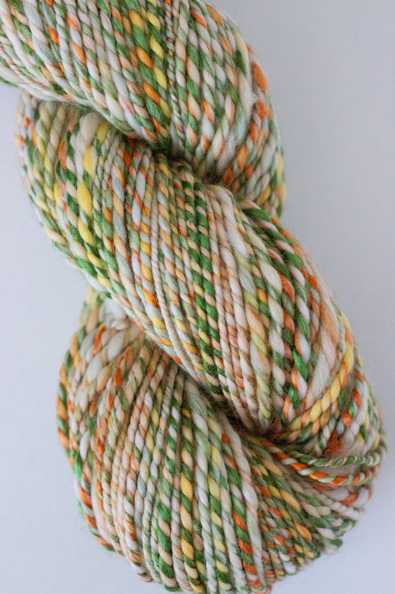 Handspun Art Yarn - Flower Bouquet - Vegan & Cruelty Free Yarn