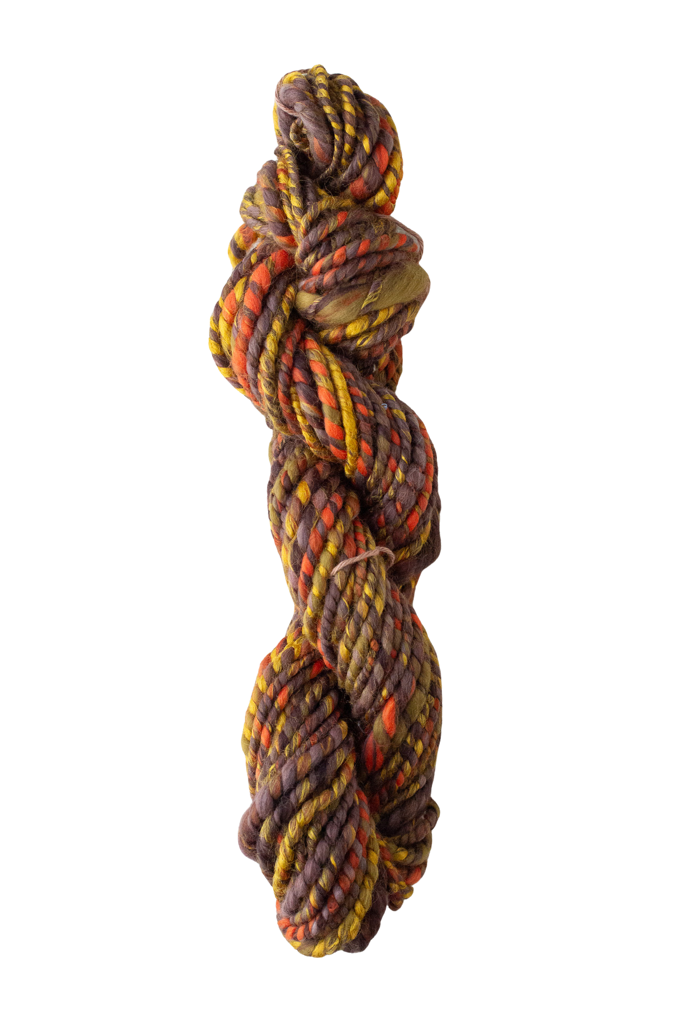 IT'S FALL Y'ALL! | Handspun Two Ply Super Bulky Art Yarn