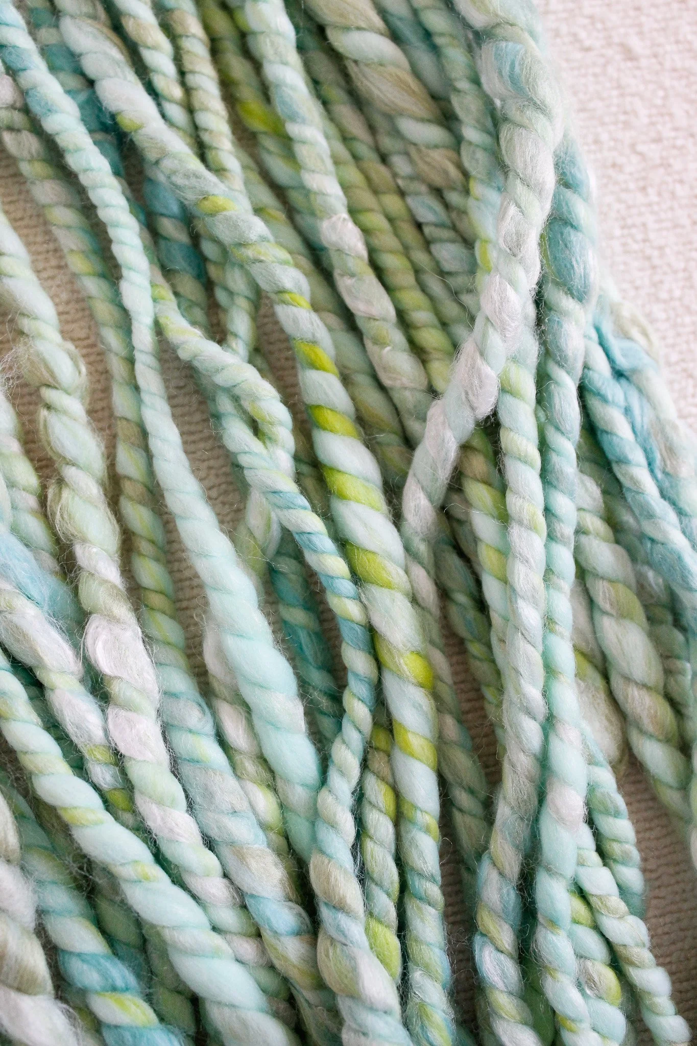 Handspun Art Yarn - Paradise - Vegan & Cruelty Free Yarn