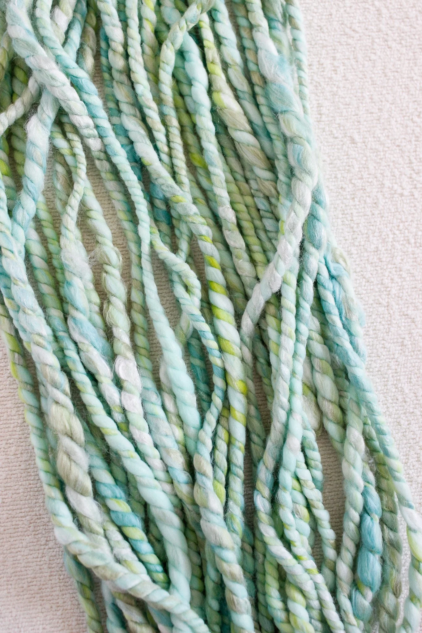 Handspun Art Yarn - Paradise - Vegan & Cruelty Free Yarn