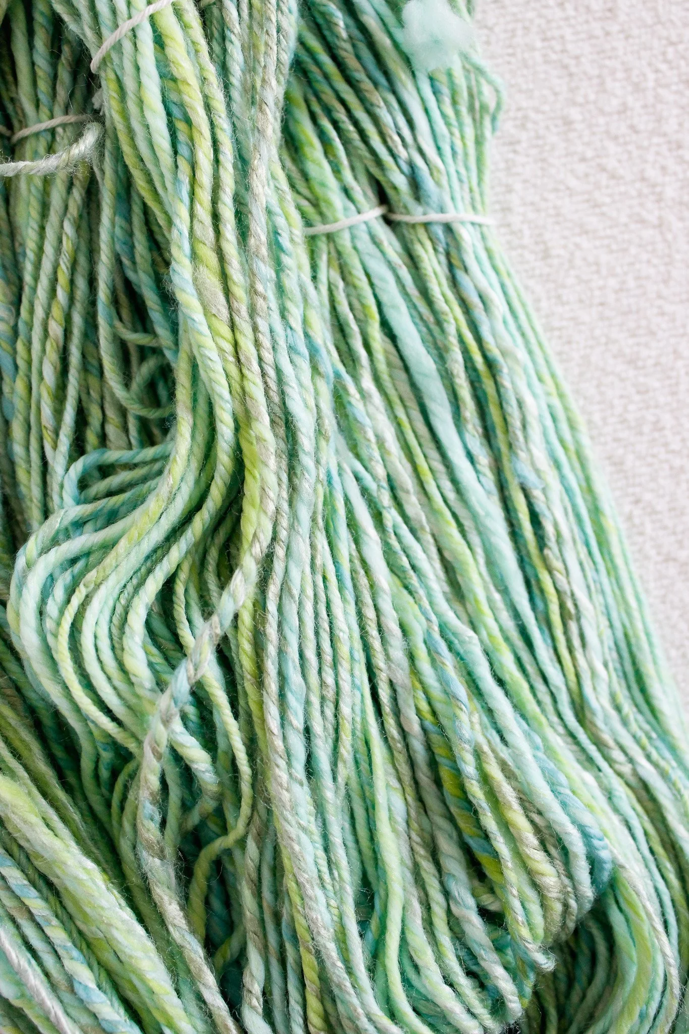 Handspun Art Yarn - Paradise - Vegan & Cruelty Free Yarn