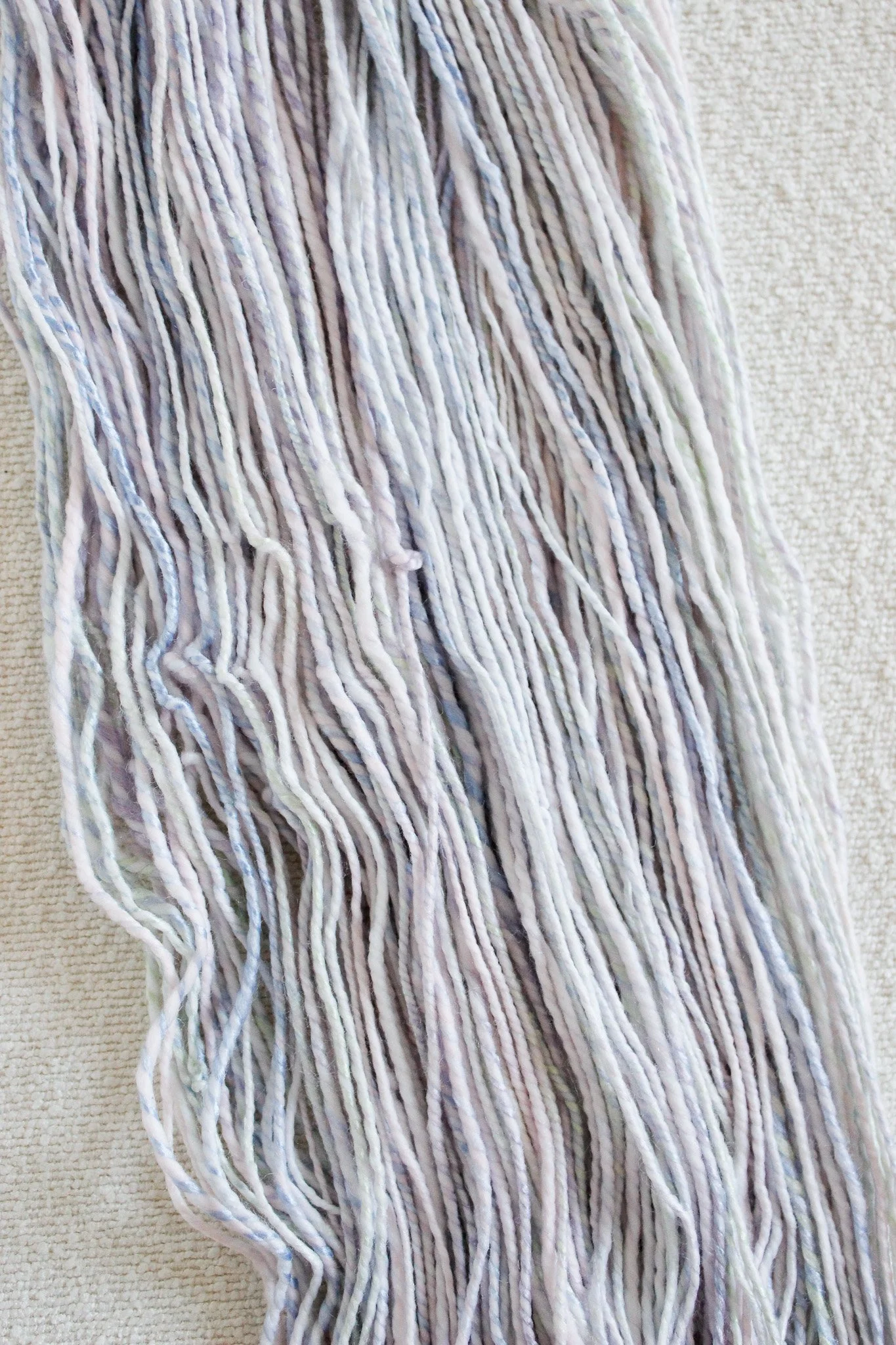 Handspun Art Yarn - Sunrise - Vegan & Cruelty Free Yarn