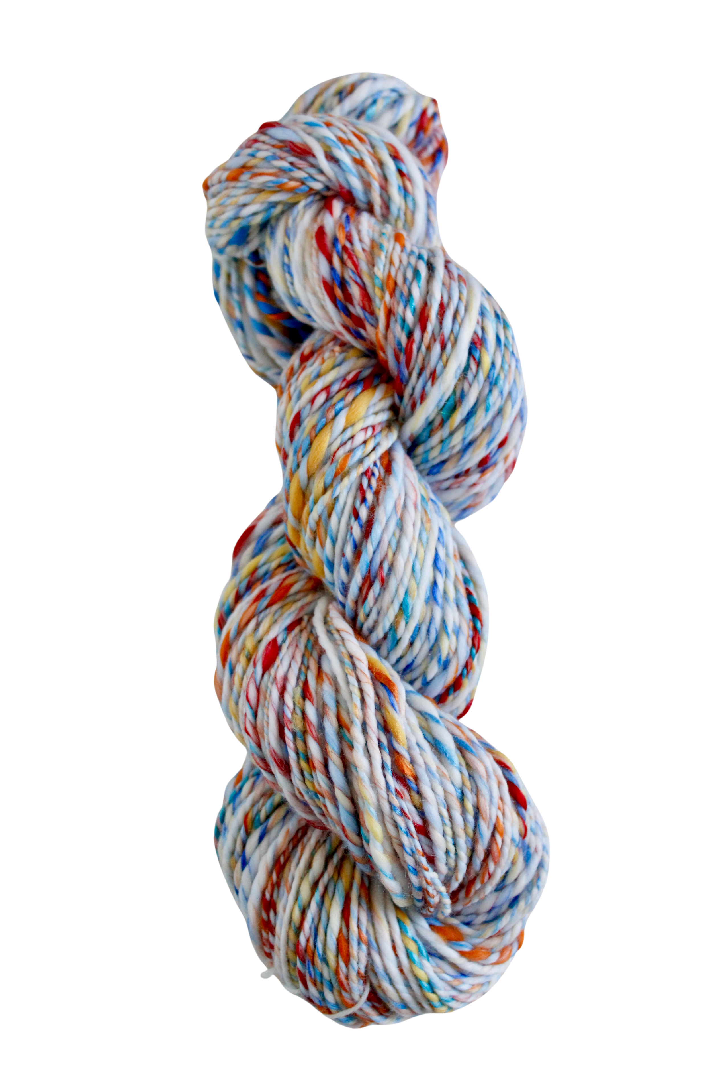 Handspun Art Yarn - Birds & Flowers - Vegan & Cruelty Free Yarn