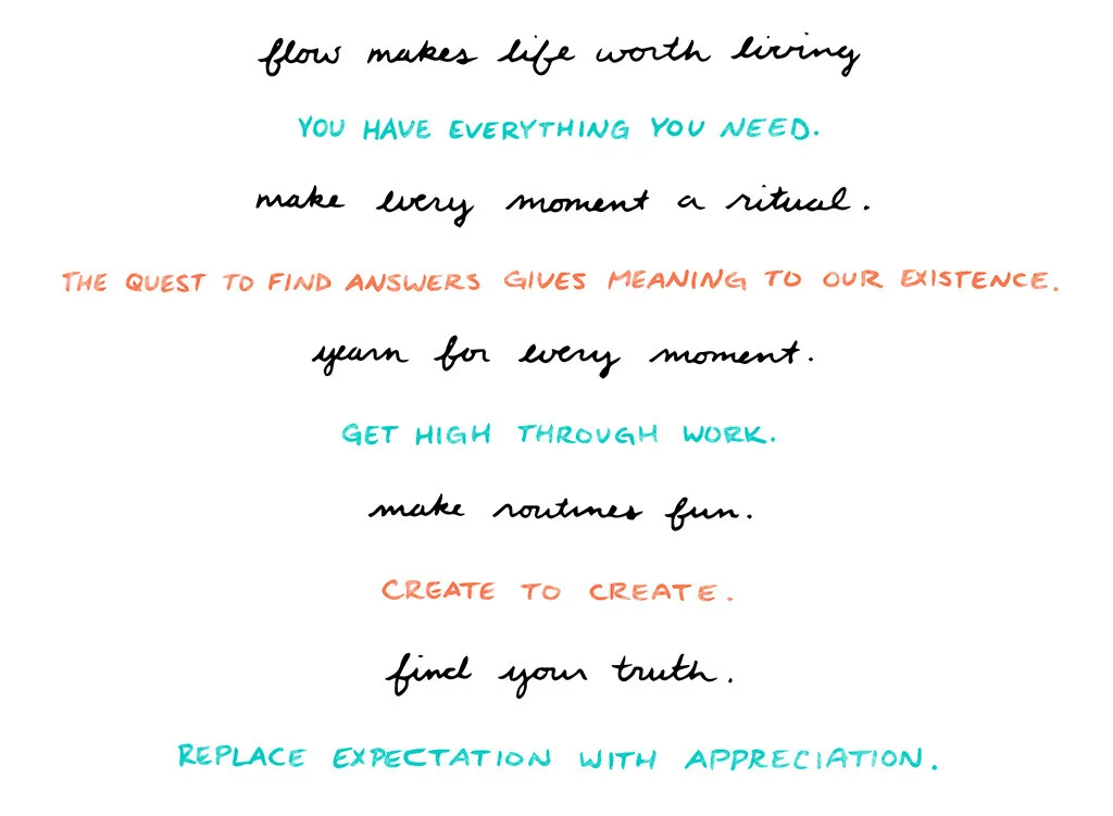 You matter.  How you think matters.  You create the future every day.  Don’t take that for granted.