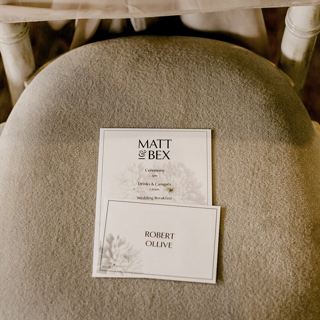 Wedding ceremony seat placing design