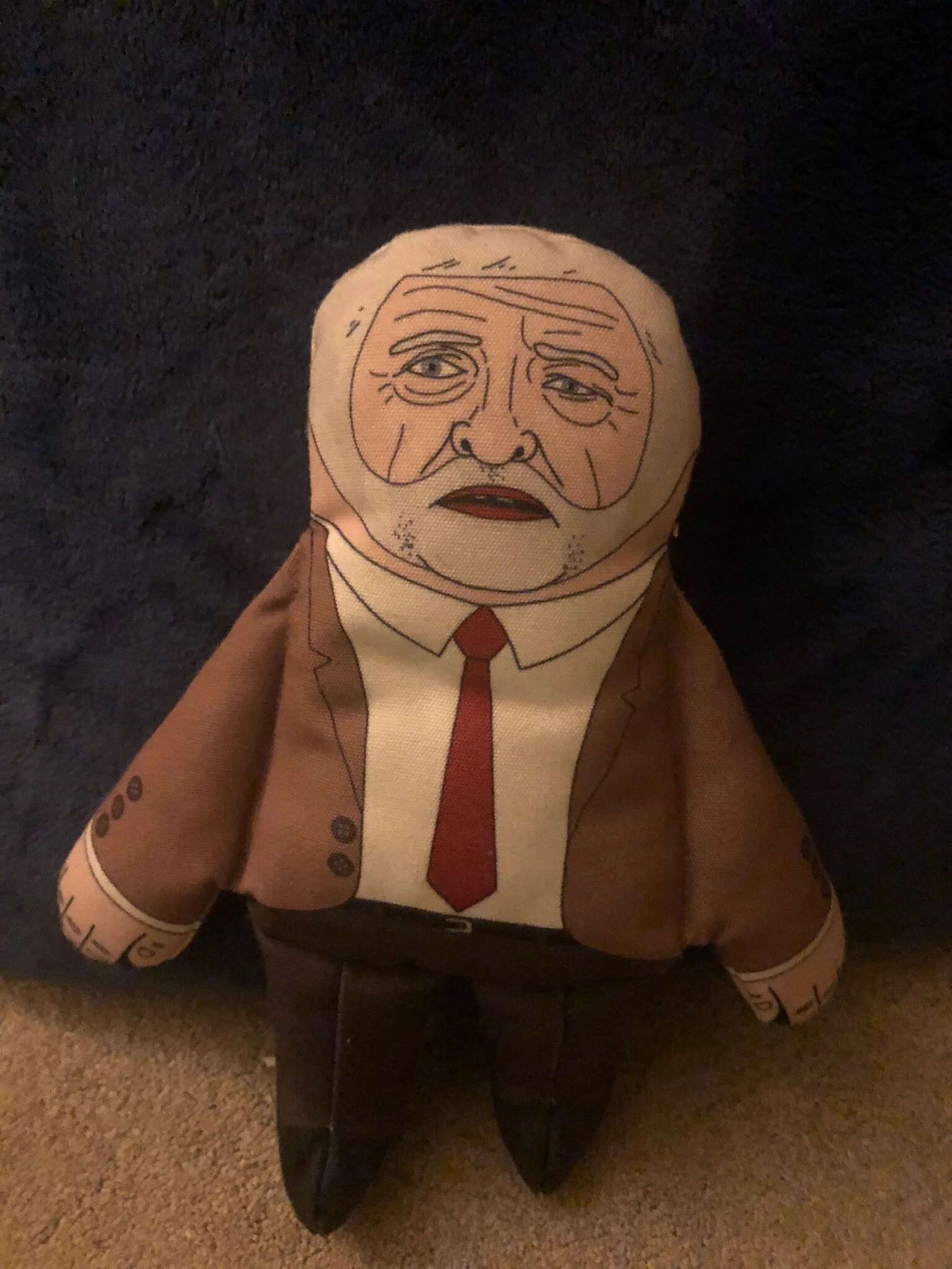 Many a dog chewed on similar Corbyn dolls