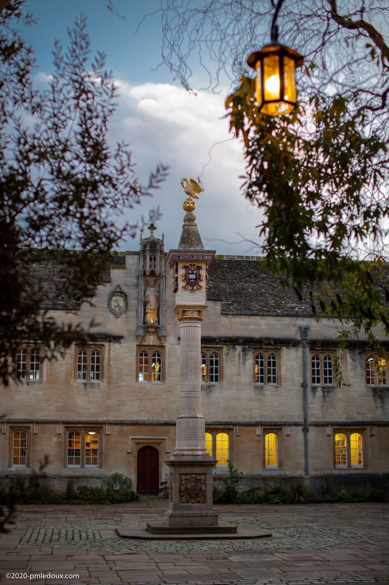 Corpus Christi College, Oxford  - Jan 2020 (Paul-Michel Ledoux)