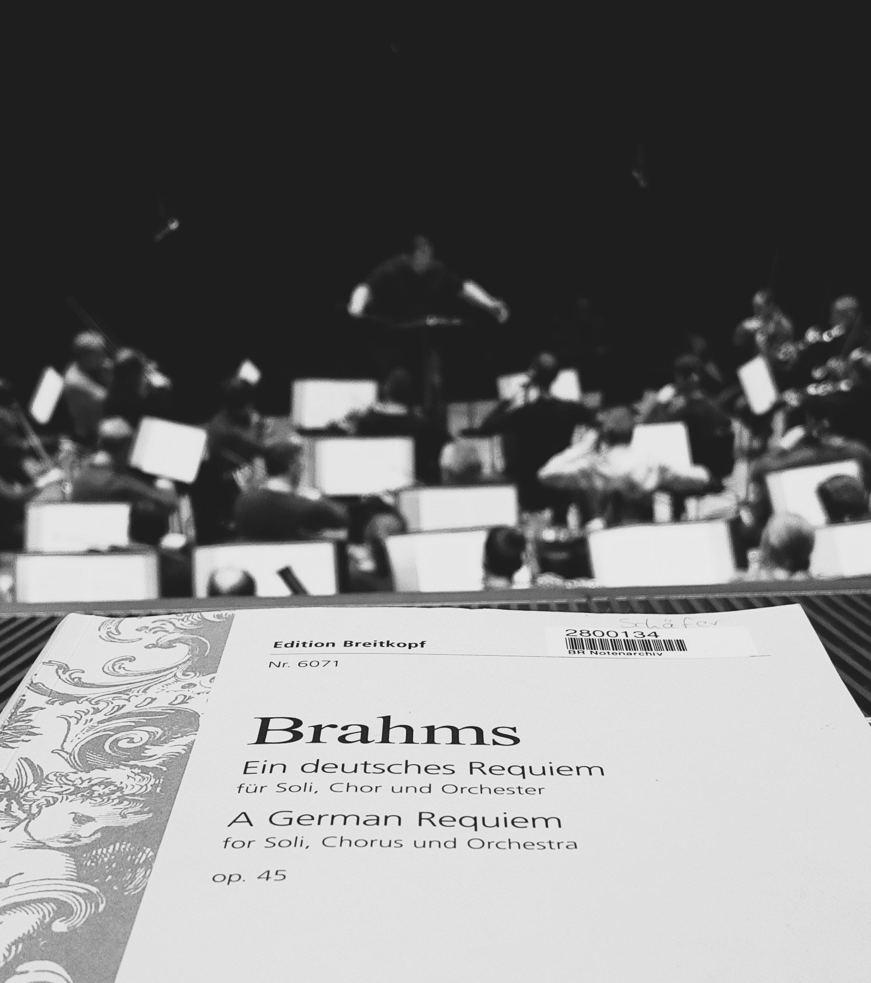 2023.03 Brahms, Ein deutsches Requiem, Chor des Bayerischen Rundfunks, Gewandhaus Orchester, Kleiter, Gerhaher, Nelsons, Gewandhaus, Leipzig sw