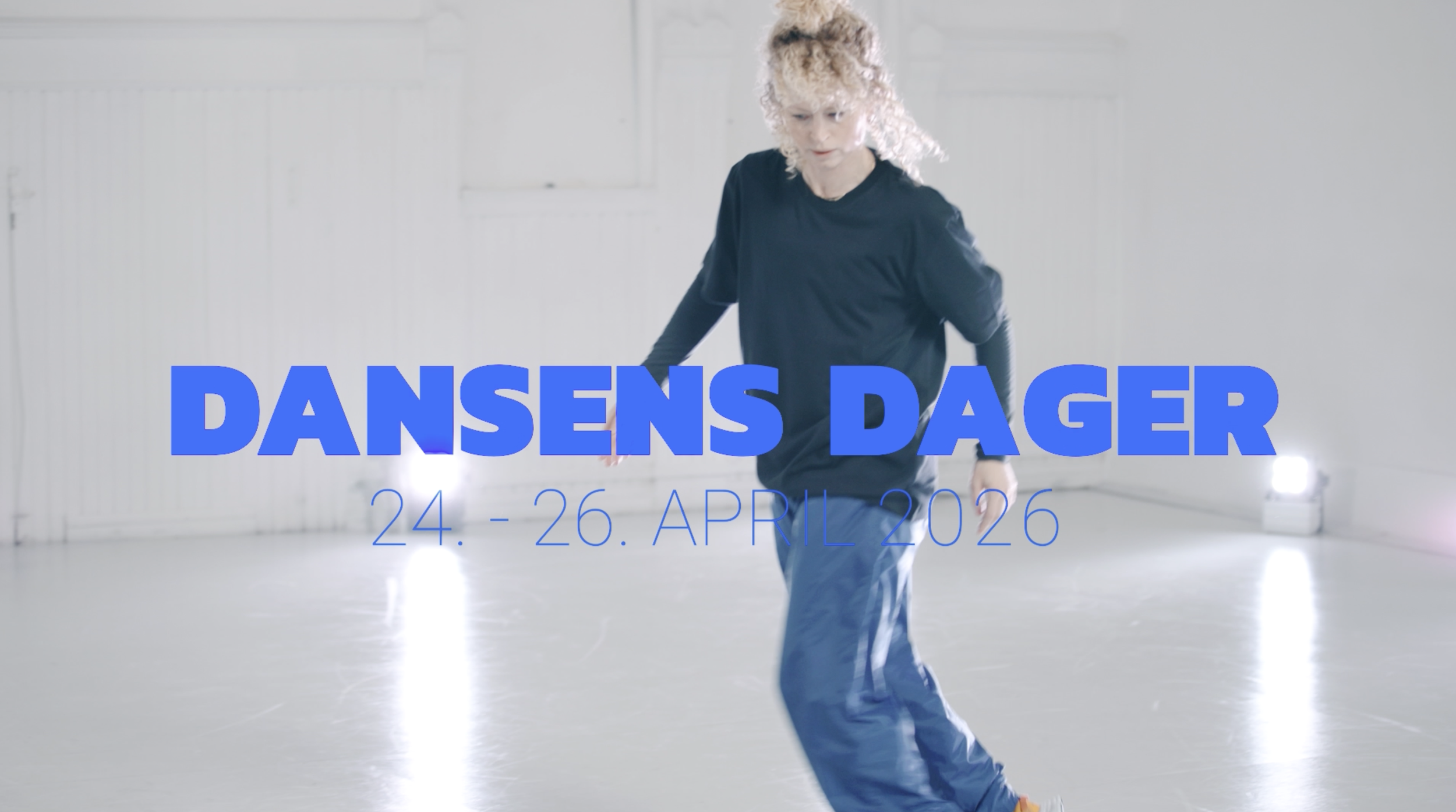 KUNSTEN Å DANSE ALENE –Dansens Dager-dansen 2026 lanseres i dag!