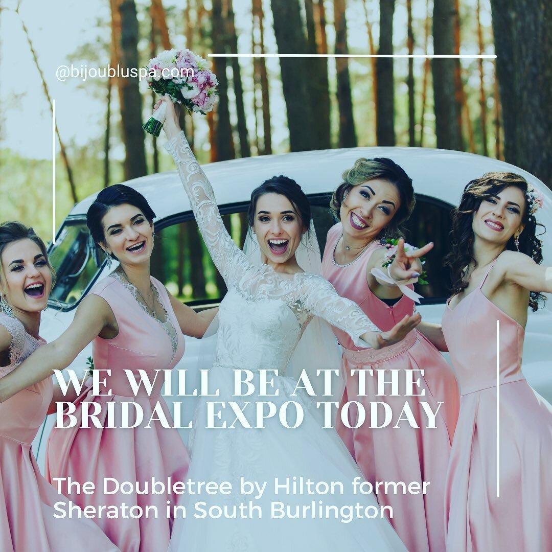 💍Congratulations on your upcoming wedding.  We are excited for you.  Join us today at the Doubletree by Hilton in South Burlington for the 2023 Bridal Show.  We will have special pricing, a contest giveaway, and will be available to answer any weddi