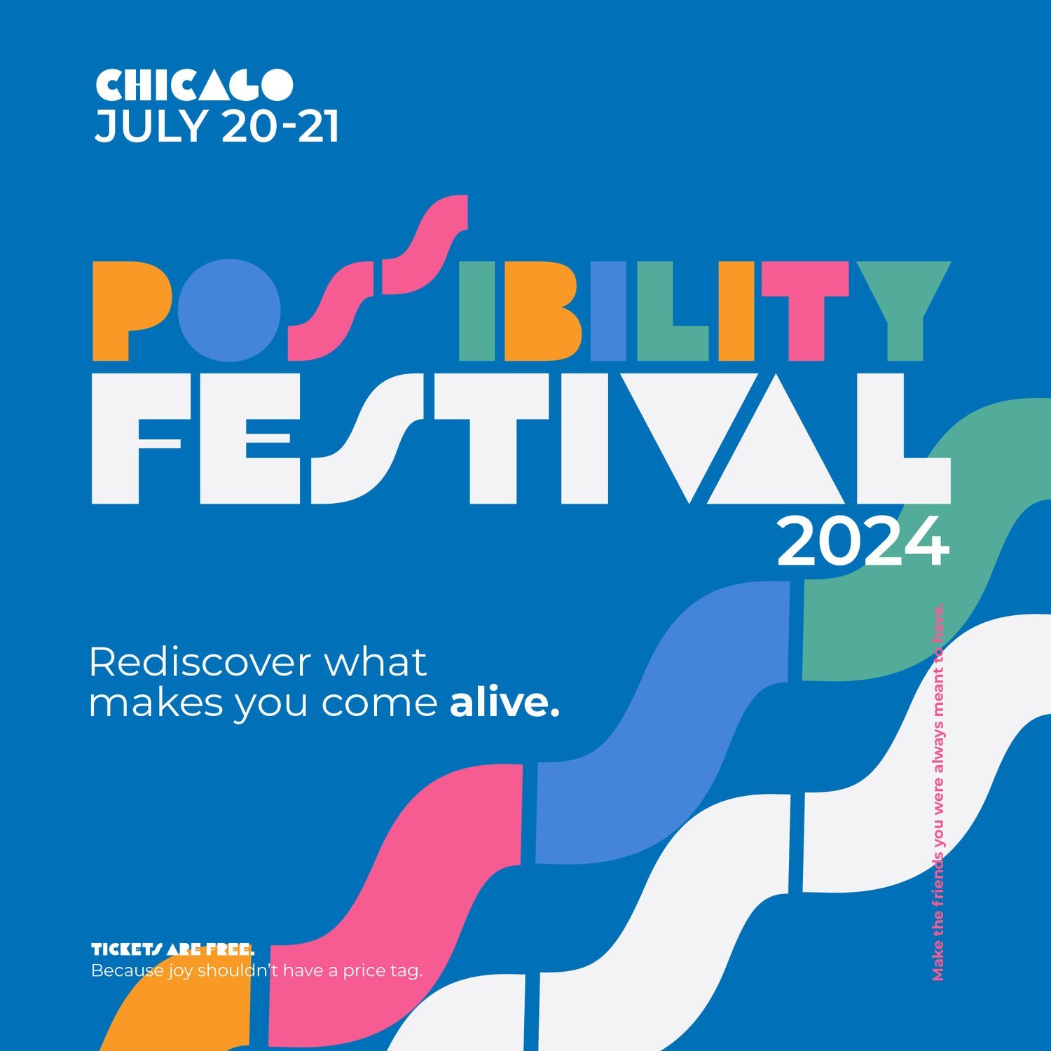 🌟 The Possibility Festival is a free, two-day event on Chicago&rsquo;s South Side designed to help young people boost their mental health, make new friends and find purpose. If you&rsquo;re age 16-26, we encourage you to register today &mdash; the d