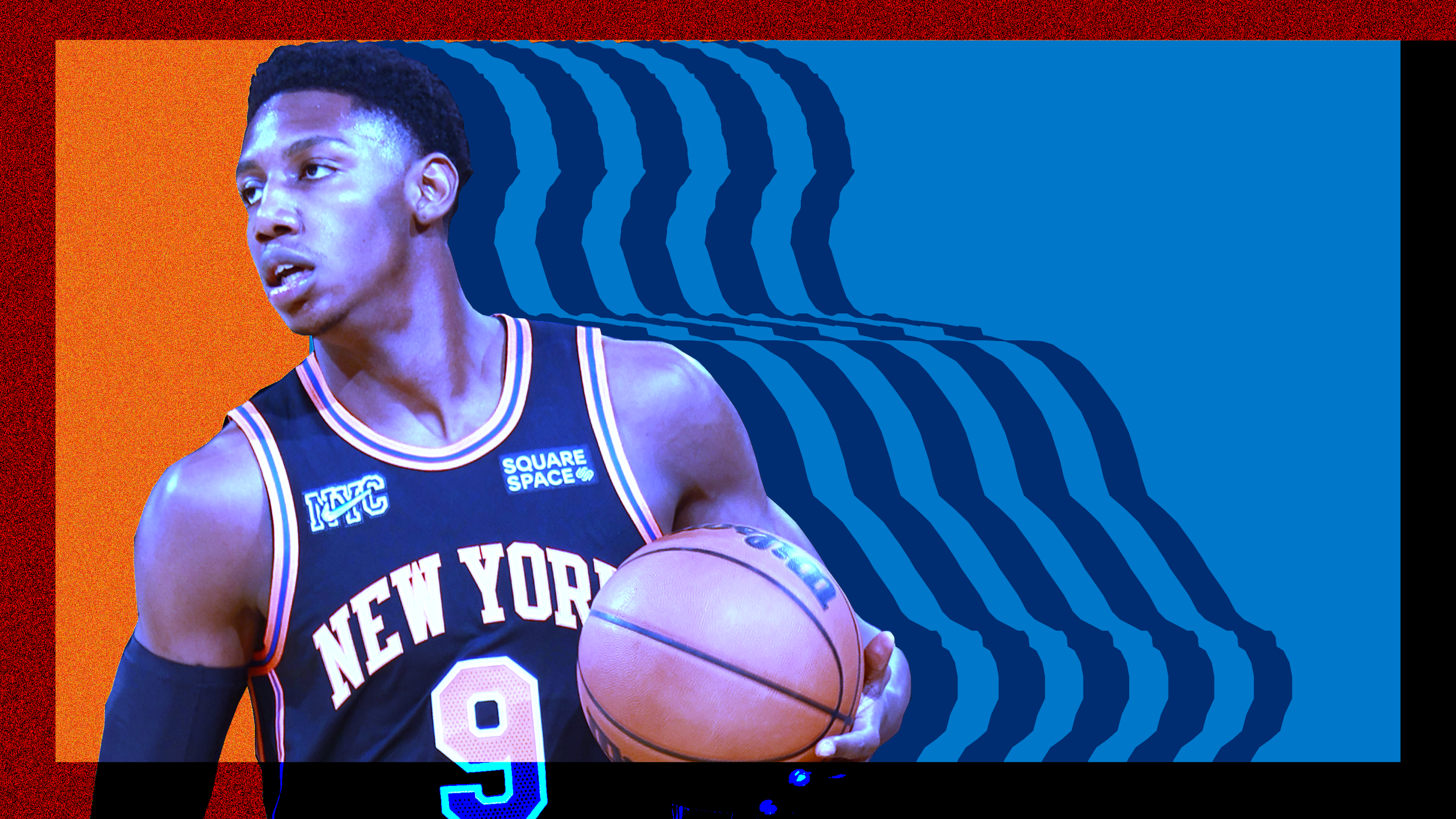 RJ Barrett New York Knicks Background