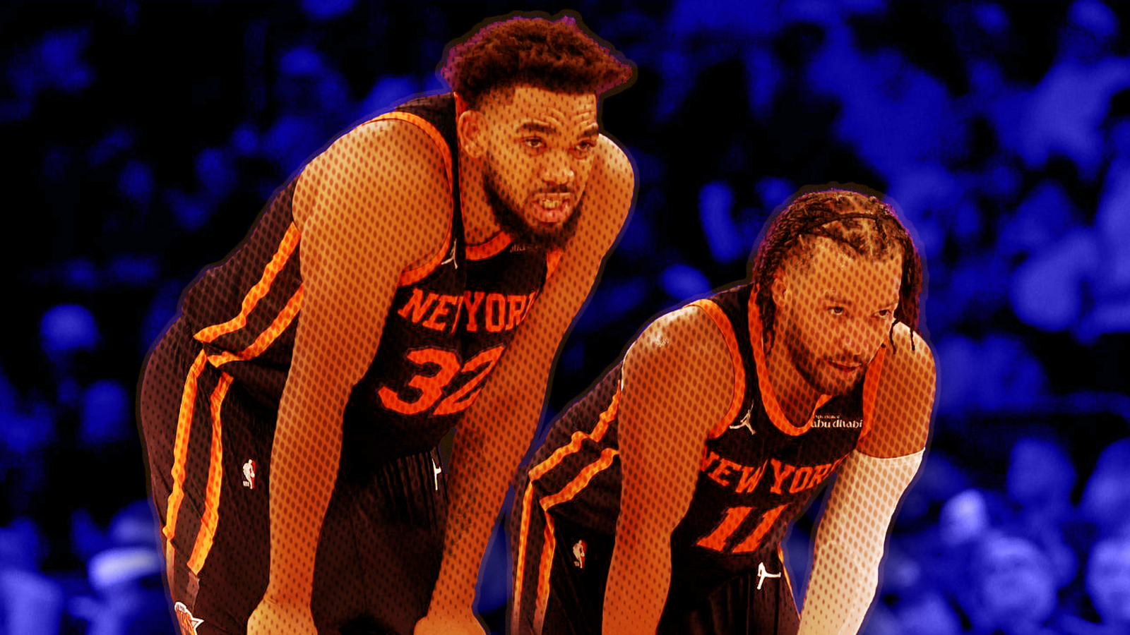 Jalen Brunson and Karl-Anthony Towns are finding another gear together in the playoffs