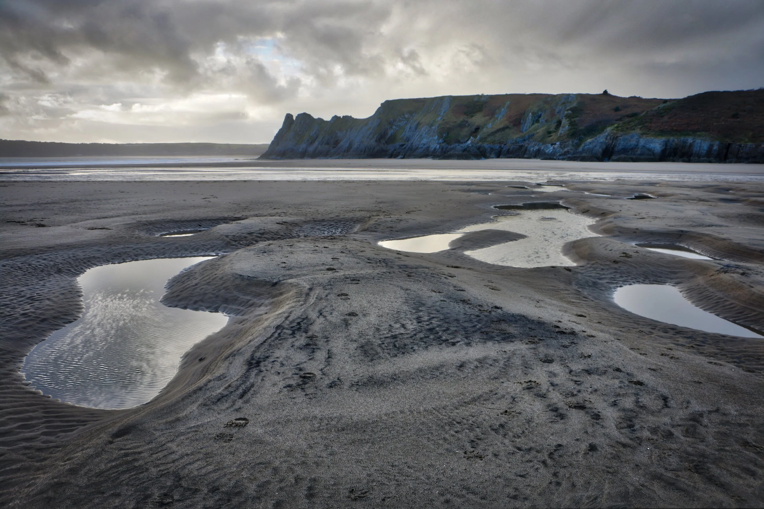  Three Cliffs Bay, 12 January 2020  