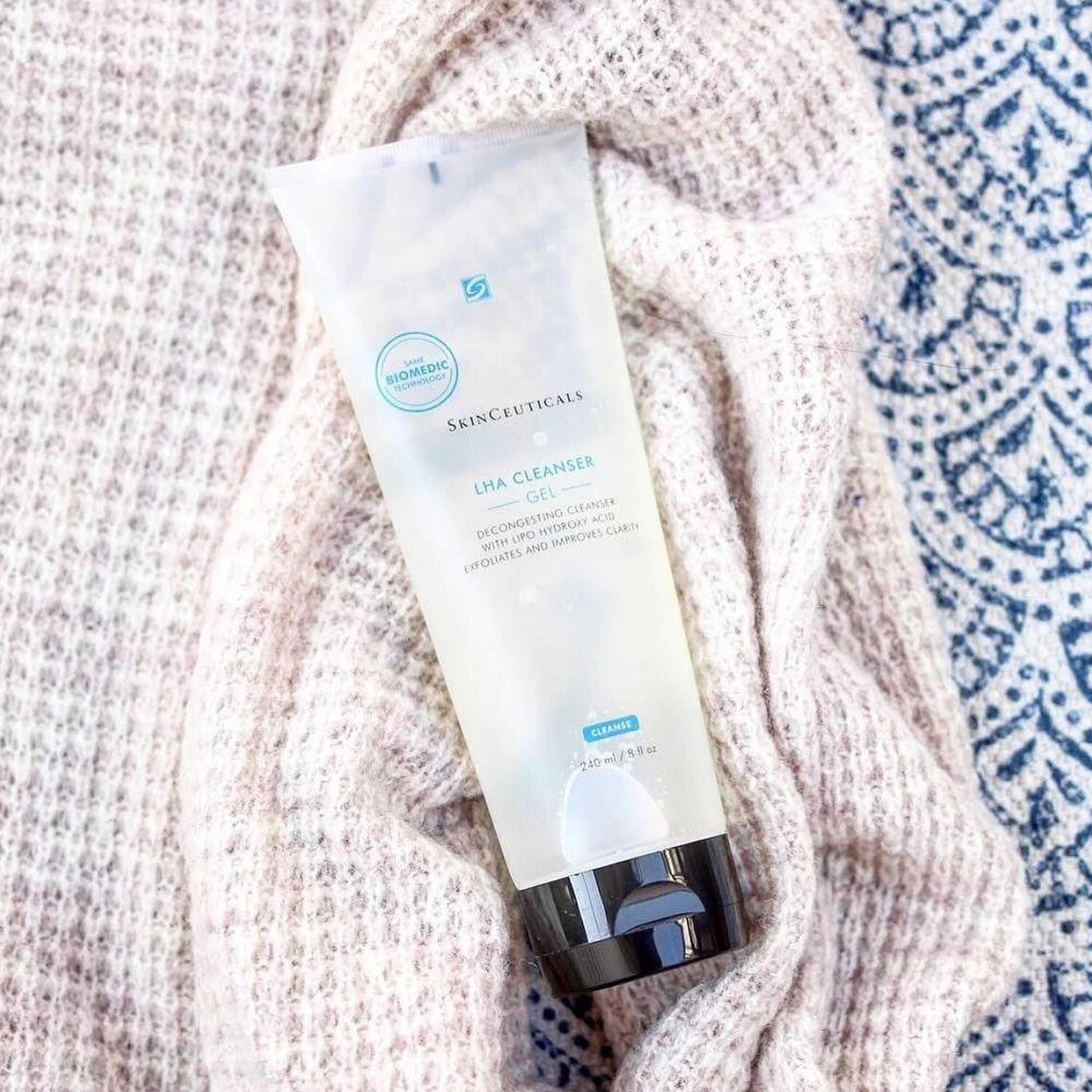 skinceuticals lha cleanser before and after