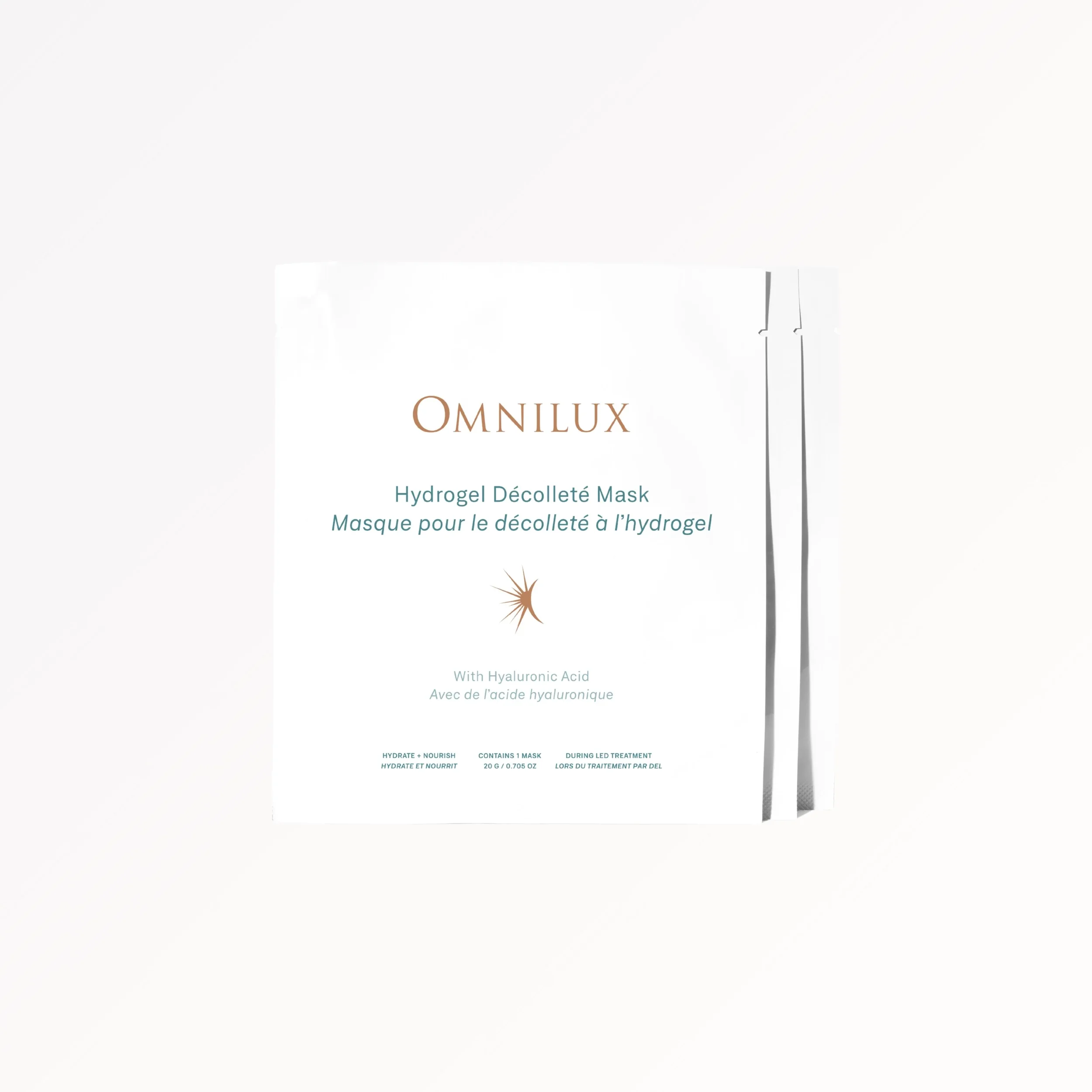 Omnilux Hydrogel Décolleté Mask1